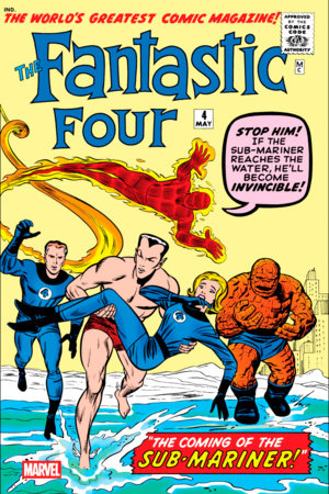 MARVEL COMICS FANTASTIC FOUR #4 FACSIMILE EDITION