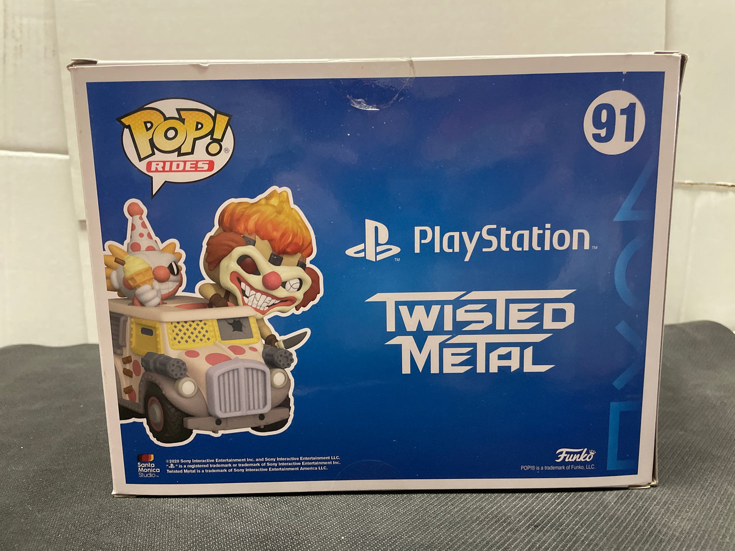 SWEET TOOTH & ICE CREAM TRUCK #91 (GAMESTOP EXCLUSIVE! HTF) 2020 PLAYSTATION LICENSED EXCELLENT CONDITION