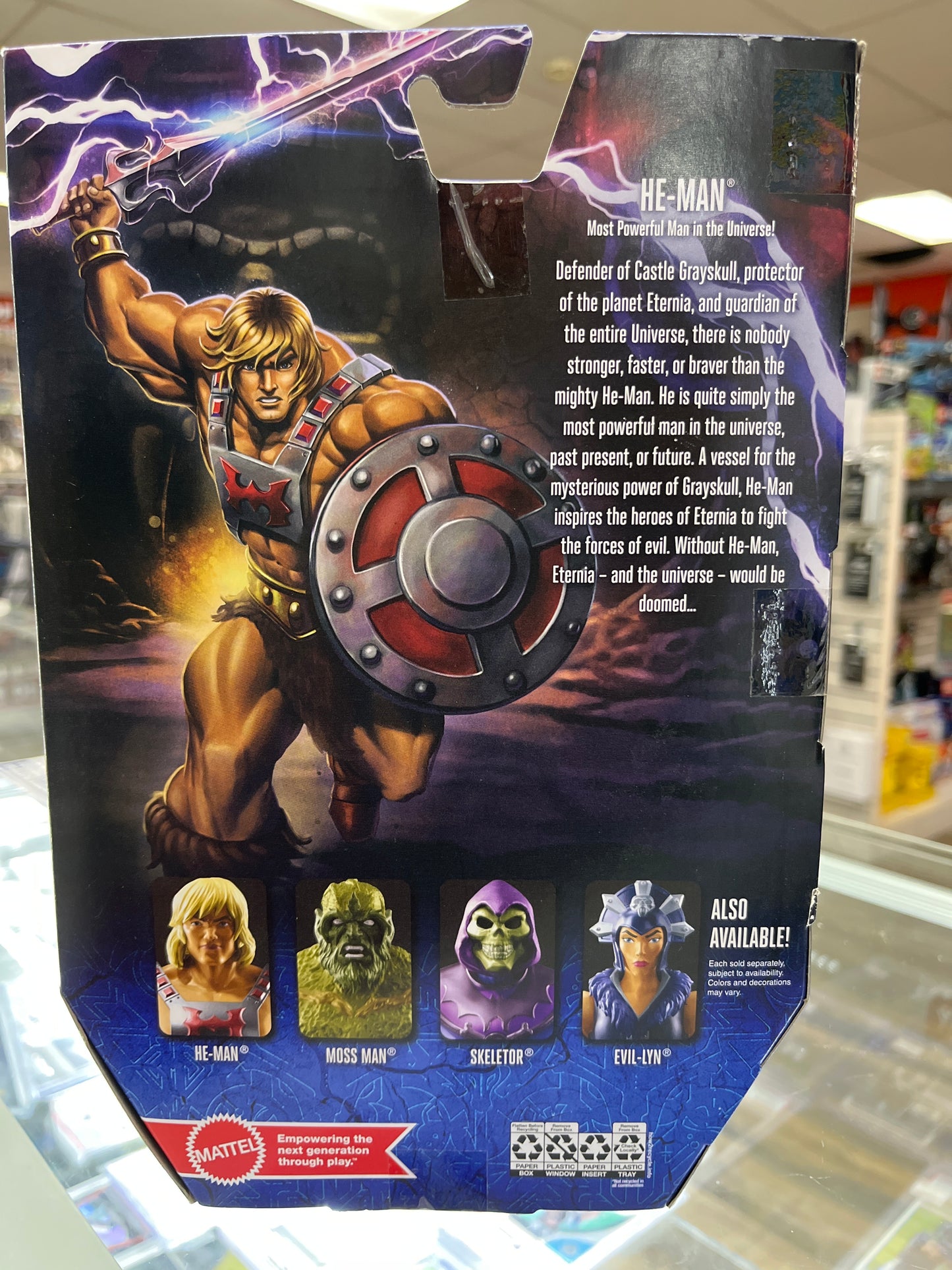 MATTEL MASTERS OF THE UNIVERSE REVELATION HE-MAN ACTION FIGURE