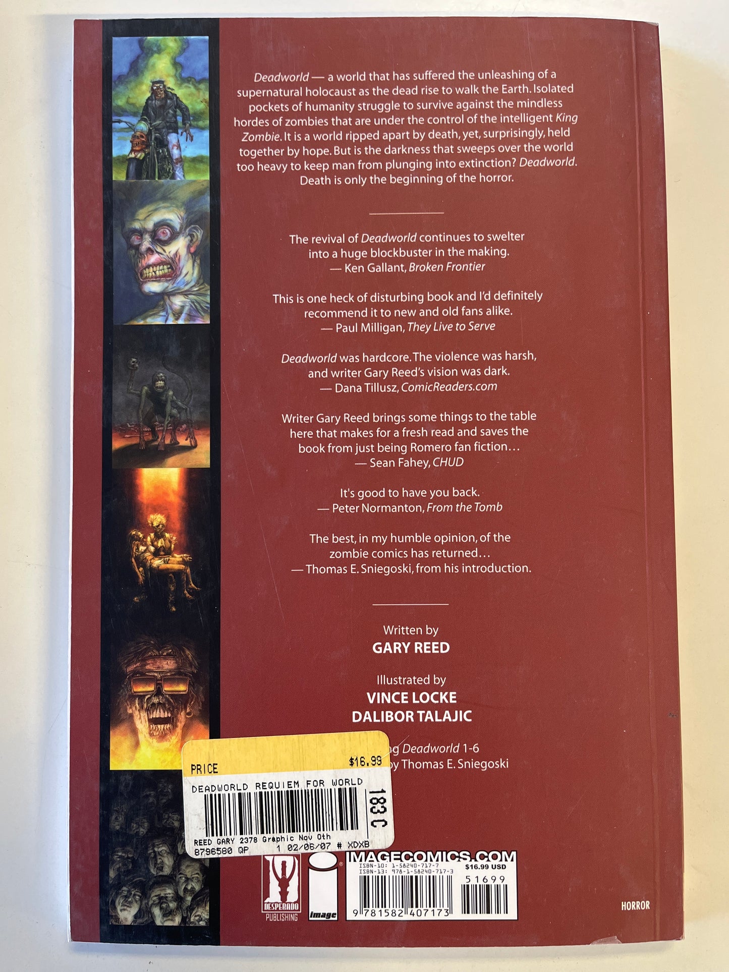 IMAGE COMICS DEAD WORLD REQUIEM FOR THE WORLD TRADE PAPERBACK