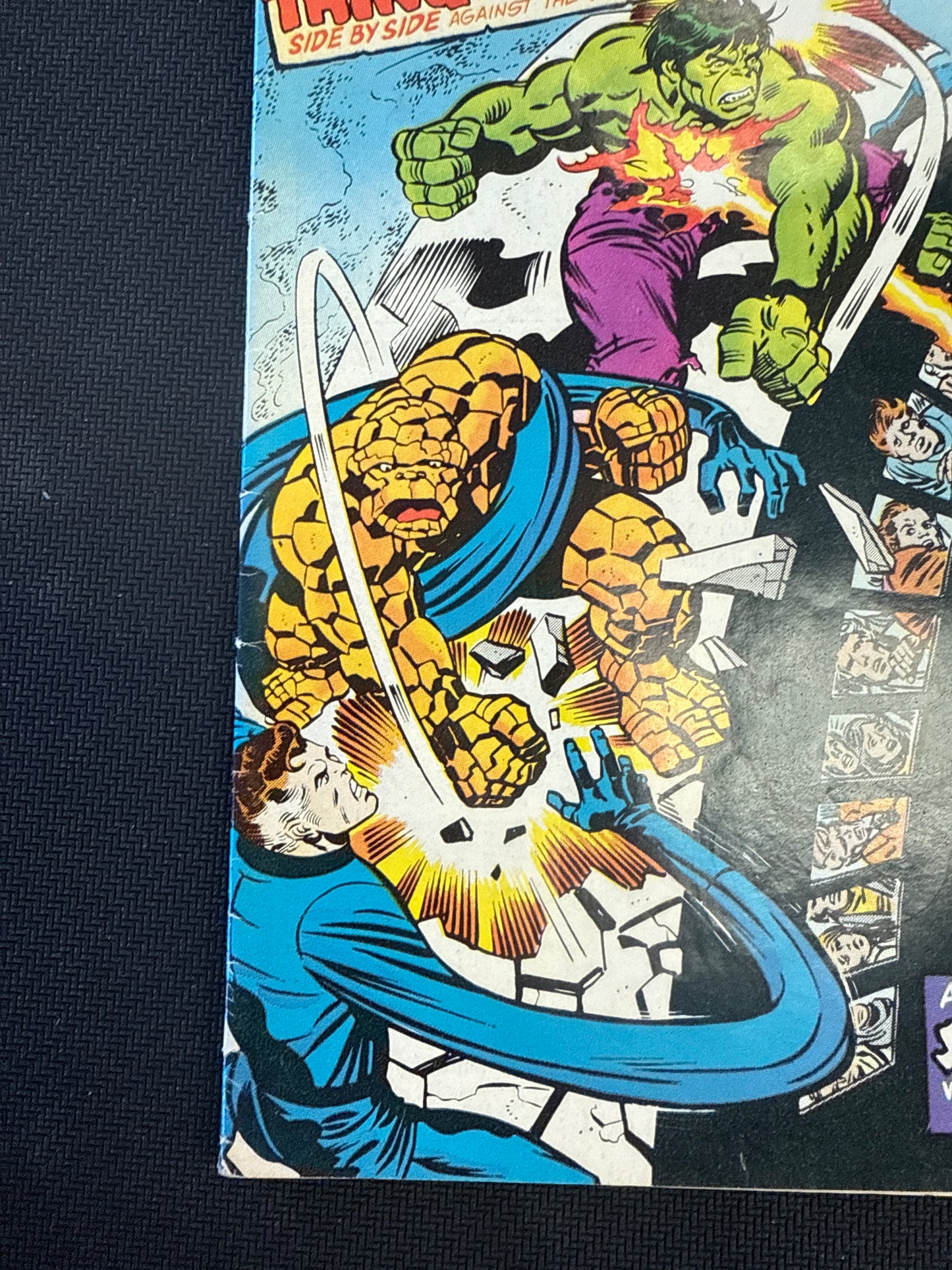 MARVEL COMICS FANTASTIC FOUR #167 THING AND THE HULK KEY ISSUE