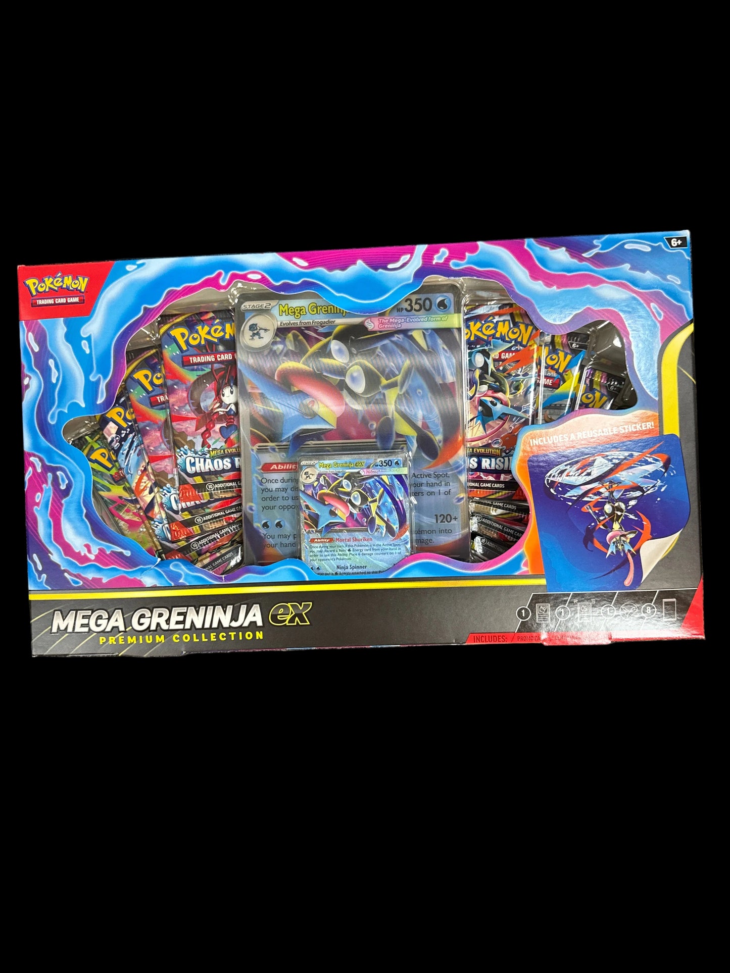 POKEMON TCG MEGA GRENINJA EX PREMIUM COLLECTION
