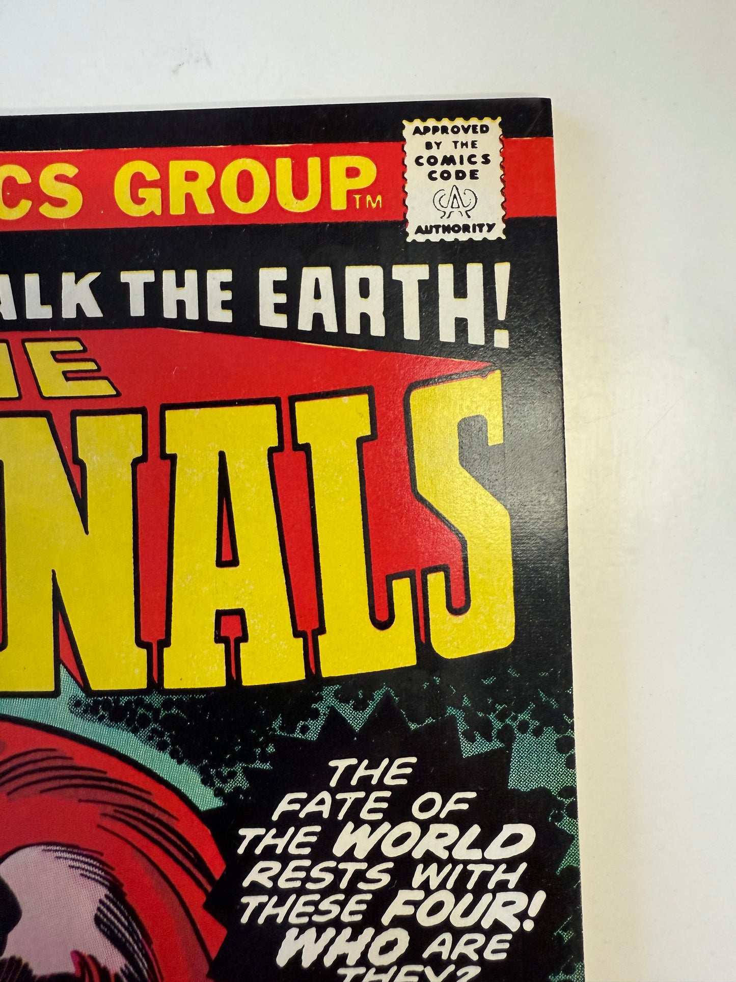MARVEL COMICS THE ETERNALS #5 JACK KIRBY 1ST APP THENA, DOMO, MAKKARI & ZURAS MARVEL 1976