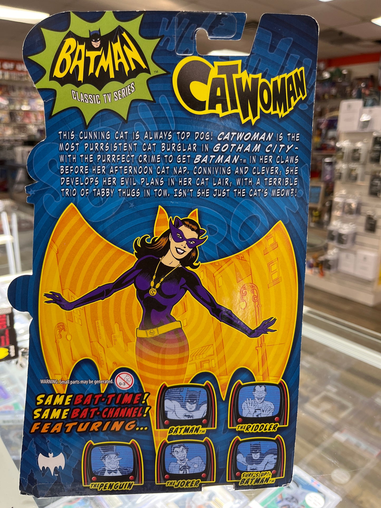 DC BATMAN CLASSIC TV SERIES CATWOMAN ACTION FIGURE