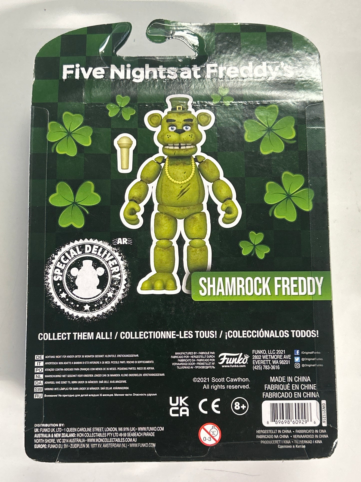 FUNKO FIVE NIGHTS AT FREDDYS SHAMROCK FREDDY NEW IN BOX (2021)
