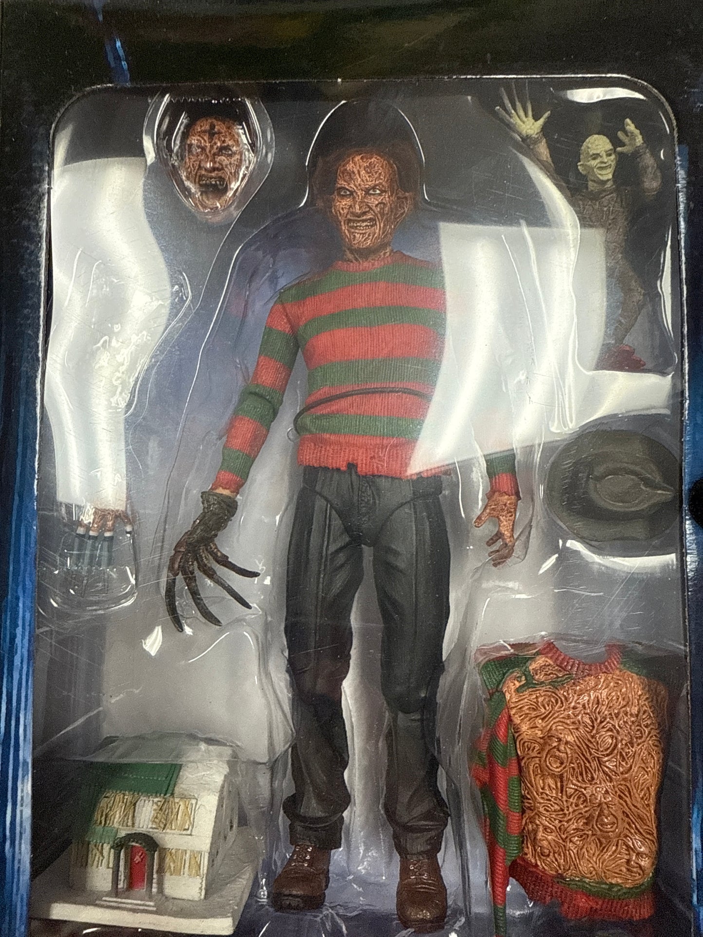 NECA FREDDY KRUEGER ""Nightmare Elm Street 3"" ARTICULATED 18CM HIGH,7"".
