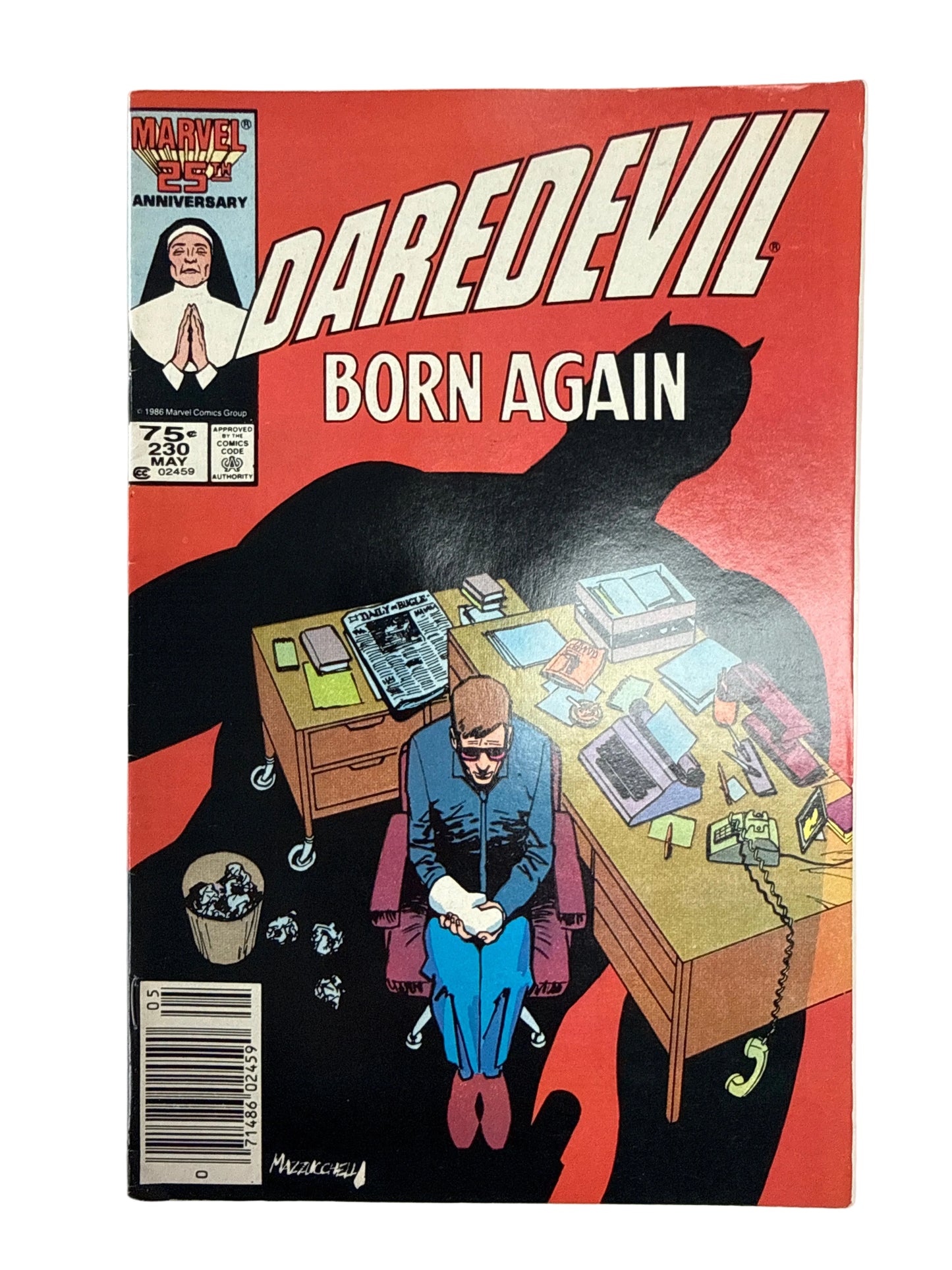 MARVEL COMICS DAREDEVIL #230 BORN AGAIN PART 4