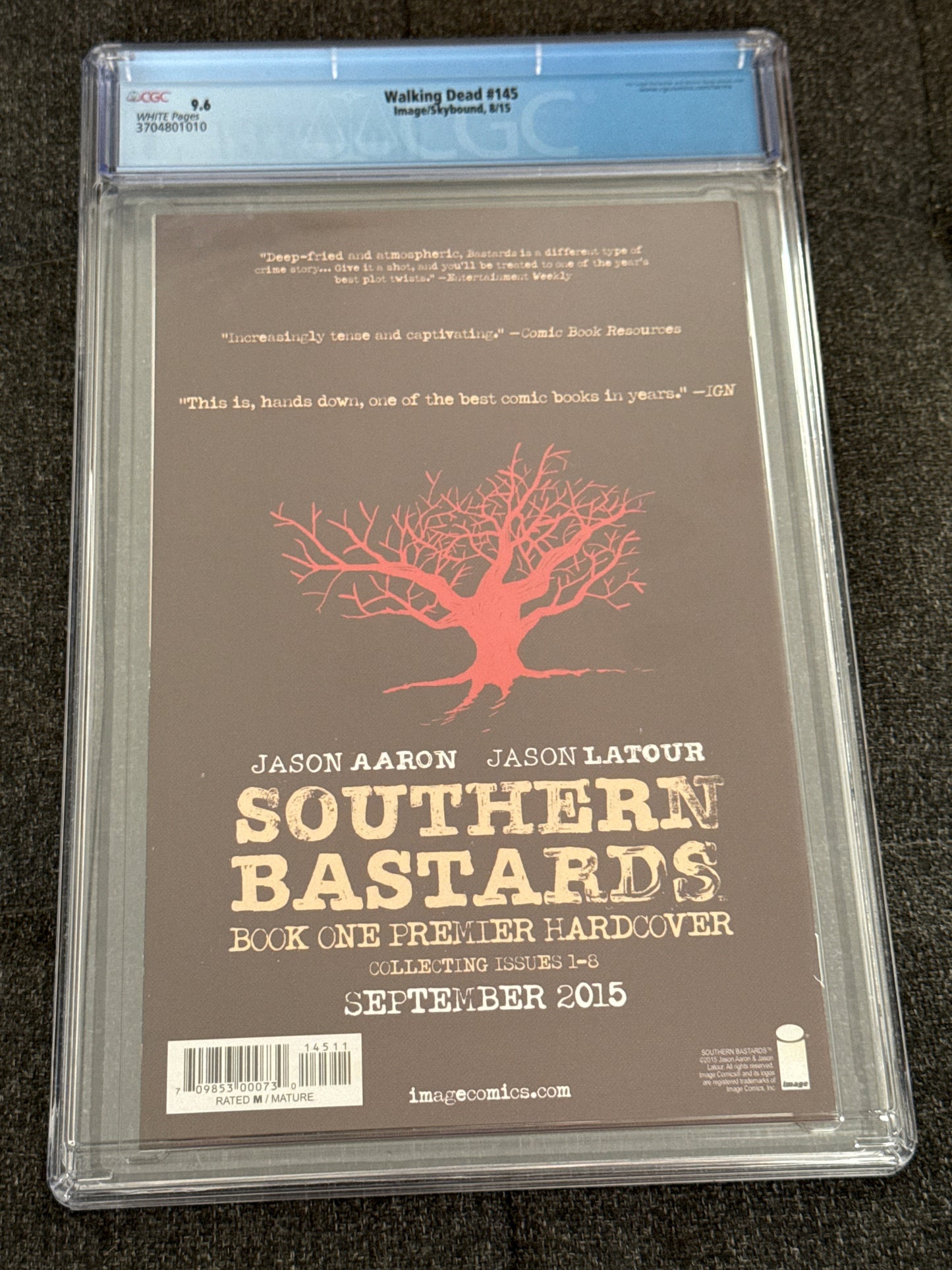 IMAGE COMICS WALKING DEAD #145 CGC 9.6