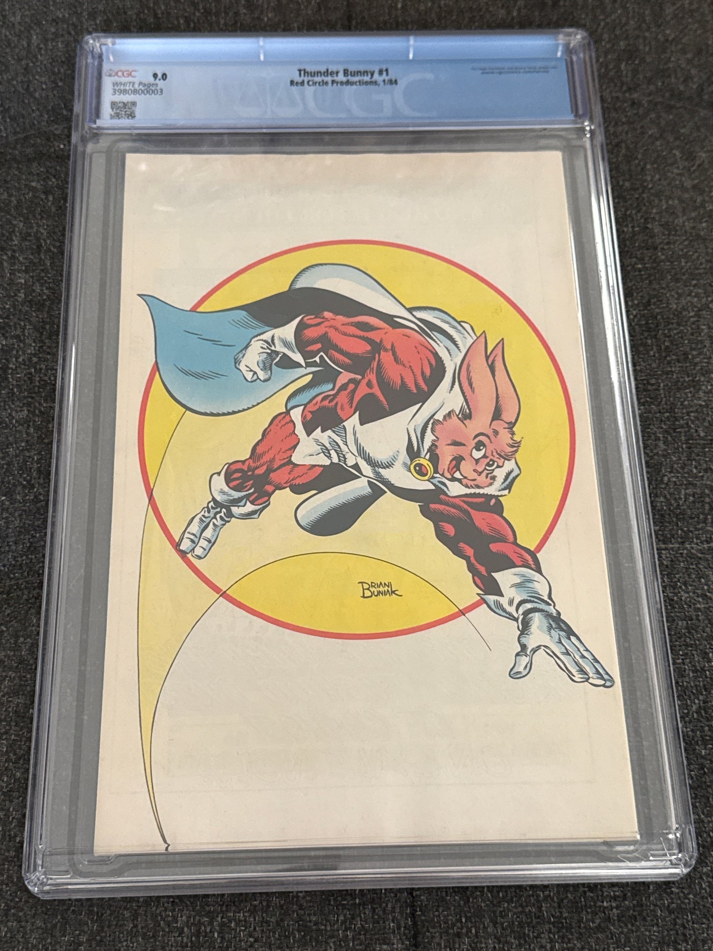 RED CIRCLE COMICS COMIC GROUP THUNDER BUNNY #1 CGC 9.0