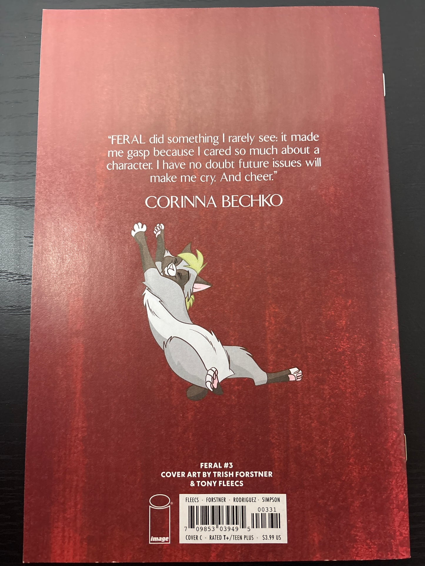 IMAGE FERAL #3 VIRGIN VARIANT COVER