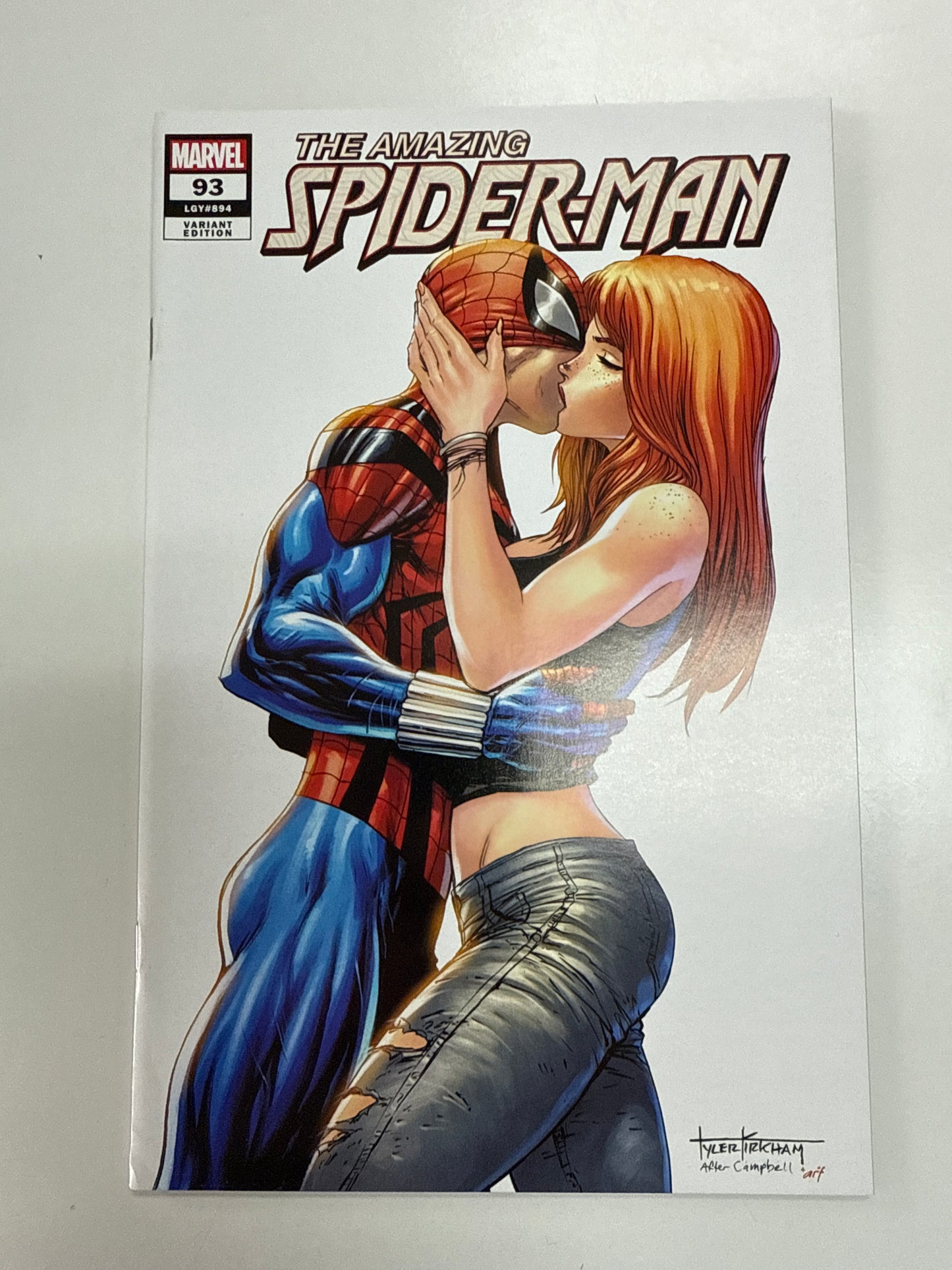 MARVEL COMICS AMAZING SPIDER-MAN 93 KIRKHAM AFTER CAMPBELL