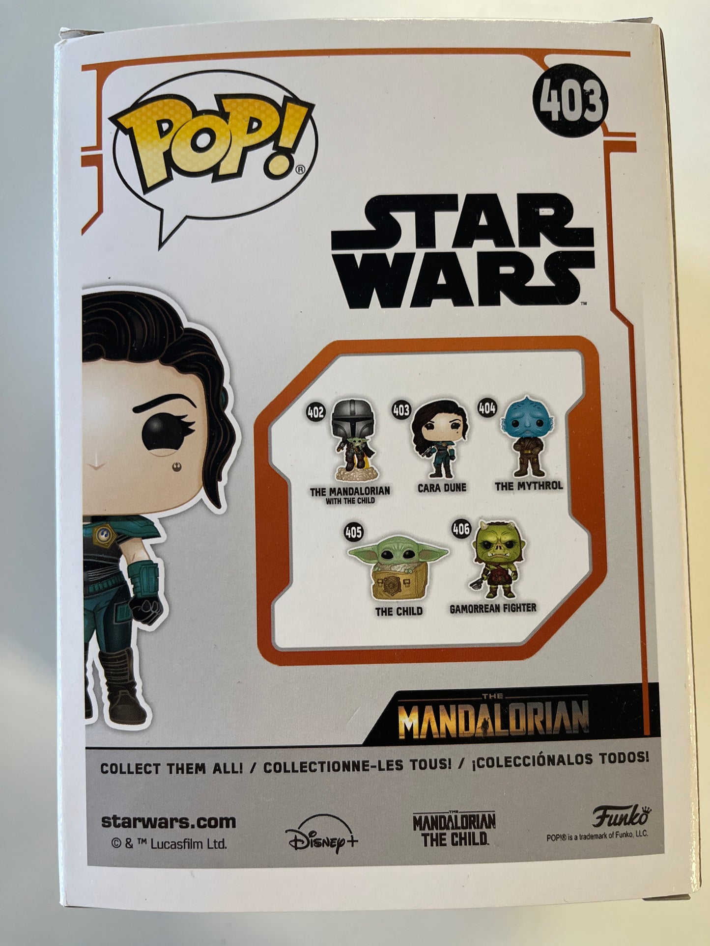 FUNKO POP CARA DUNE #403 STAR WARS