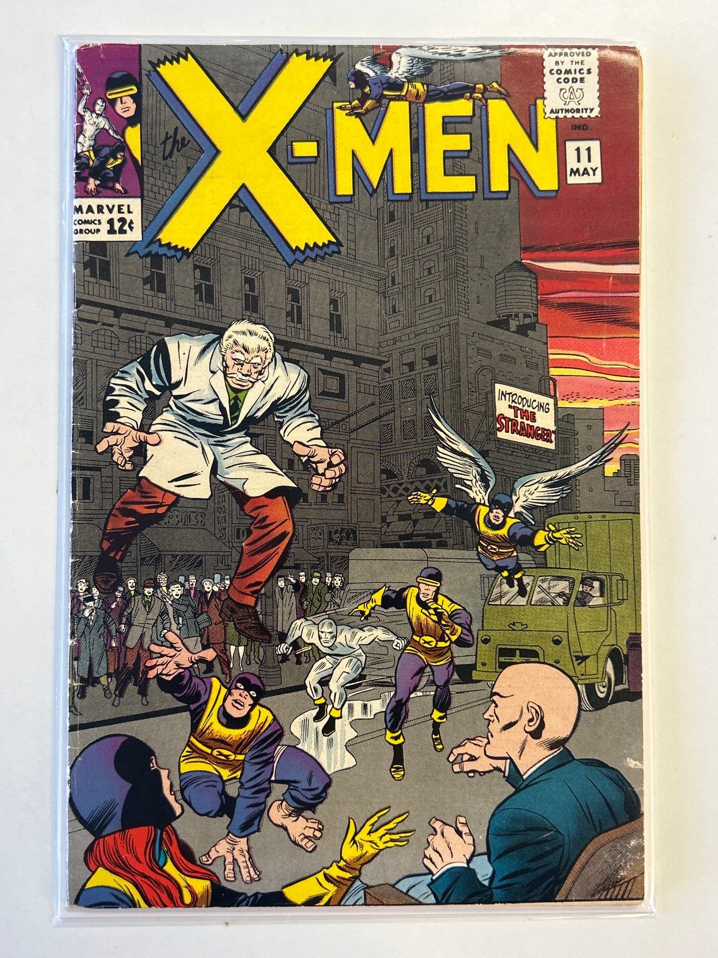 MARVEL COMICS THE X-MEN #11 (1965) SILVER AGE OFF WHITE PAGES FINE CONDITION