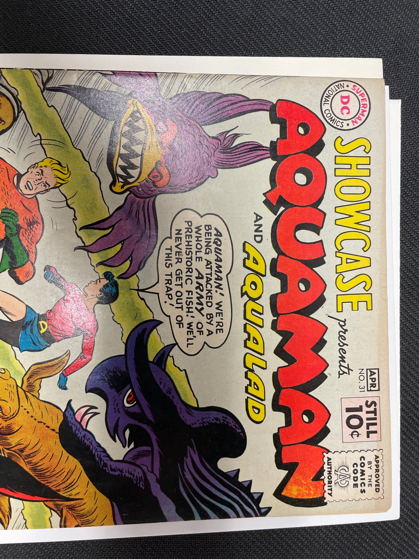 SHOWCASE PRESENTS #31 (1961) FINE+ , SILVER AGE AQUAMAN!