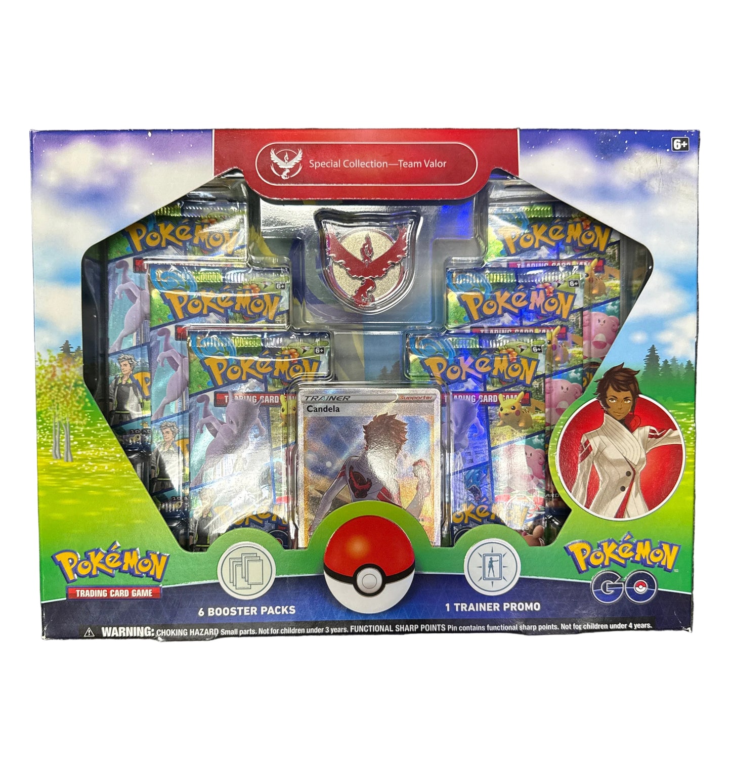POKEMON TCG SPECIAL COLLECTION TEAM VALOR POKEMON GO