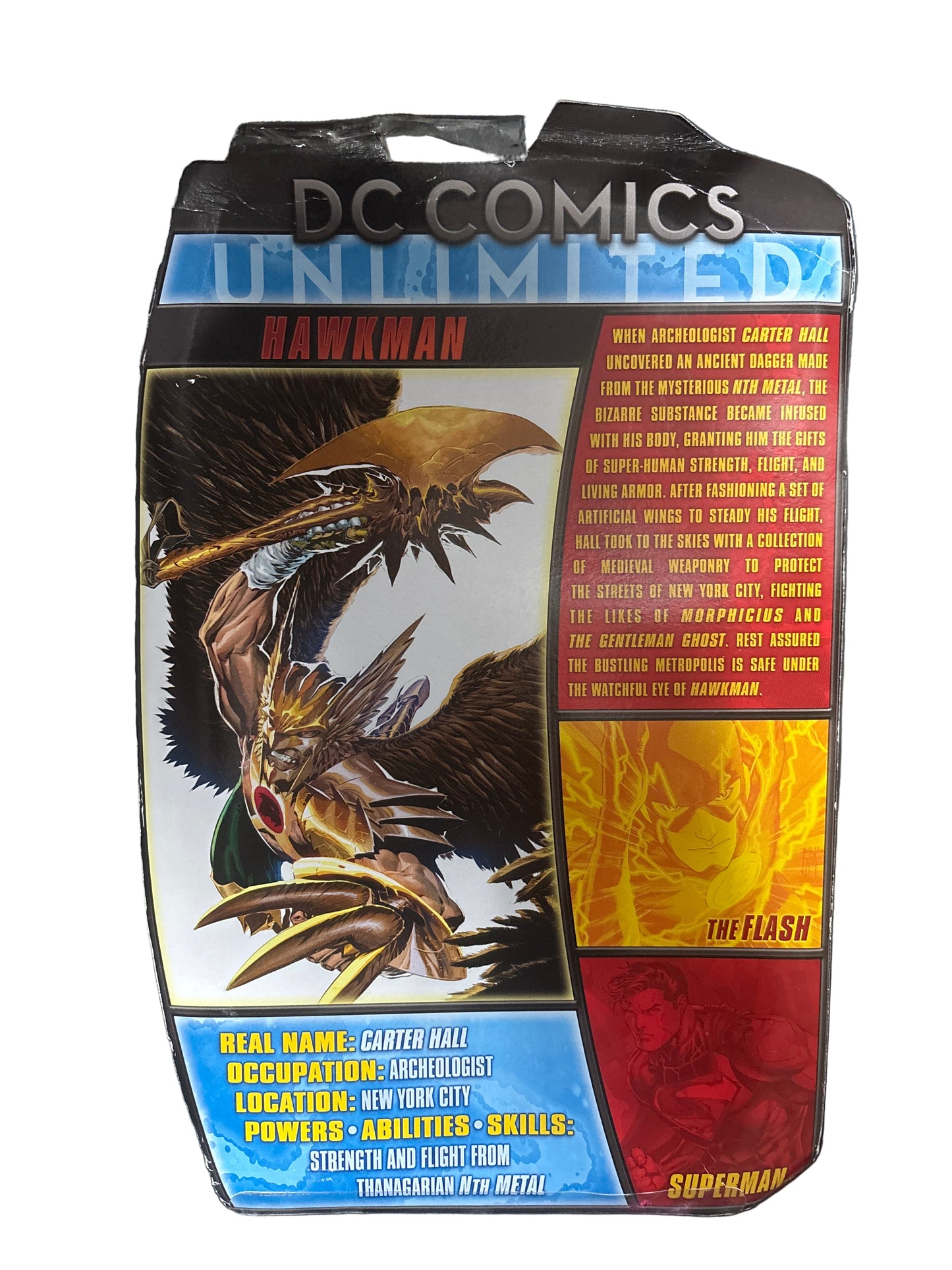 MATTEL DC COMICS UNLIMITED HAWKMAN (2012)