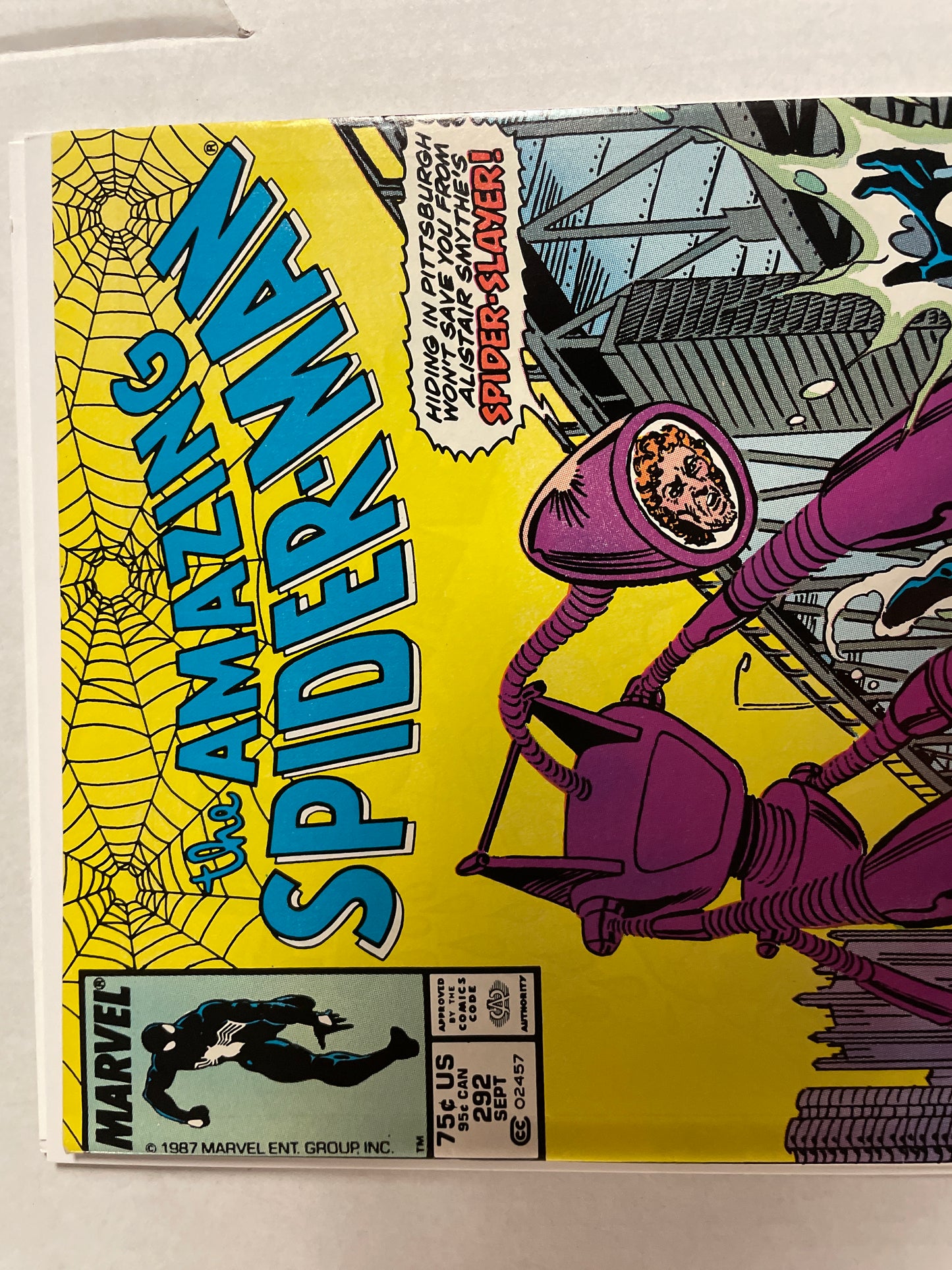 THE AMAZING SPIDER-MAN #292 NM+/MINT GEM!!! (1987 VHTF MARVEL MARK JEWELERS VARIANT KEY COMIC) MJ SAYS “YASSS” TO PETER’S MARRIAGE PROPOSAL!! CGC ME 💎