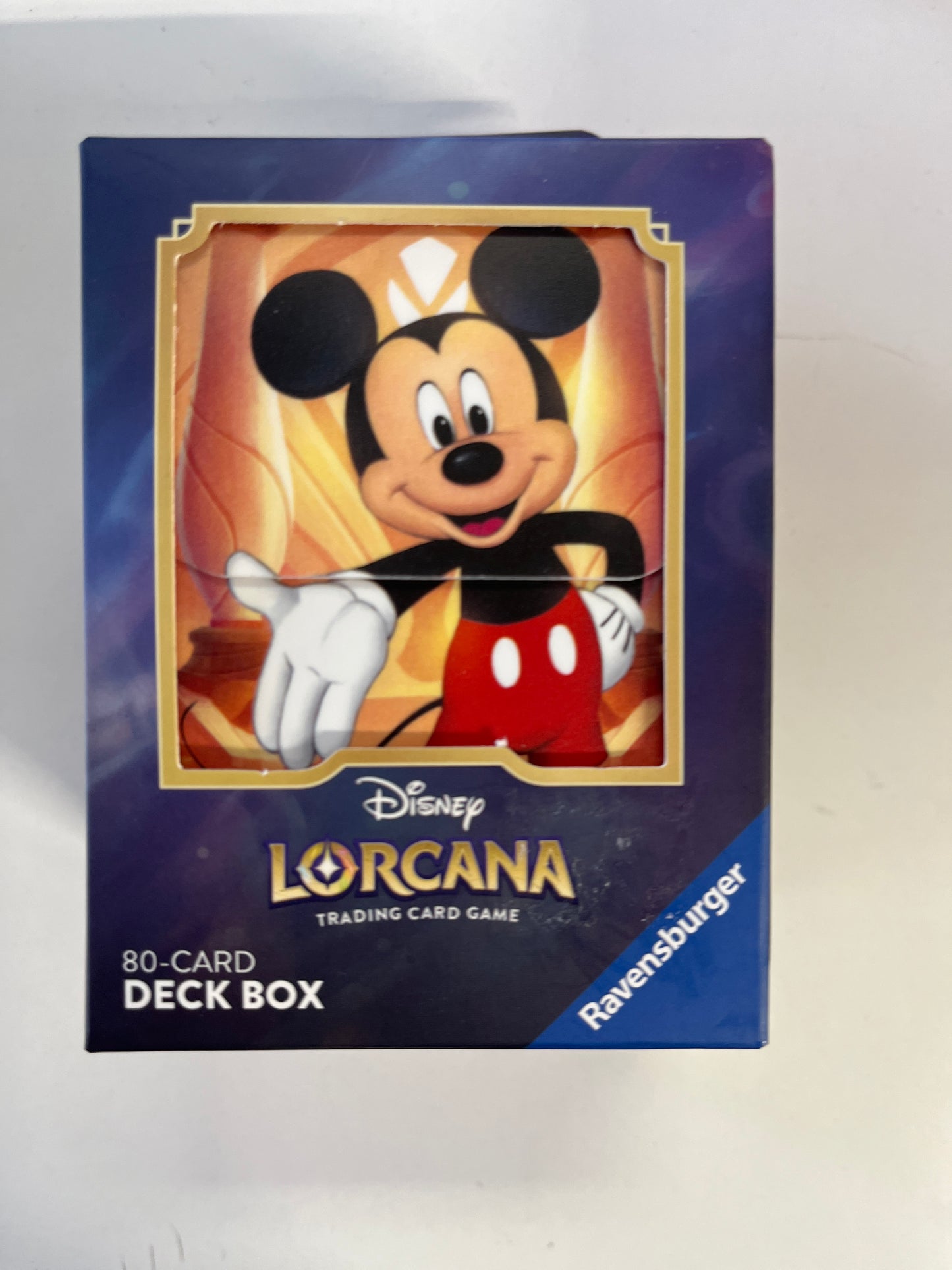 DISNEY LORCANA 80 CARD DECK BOX