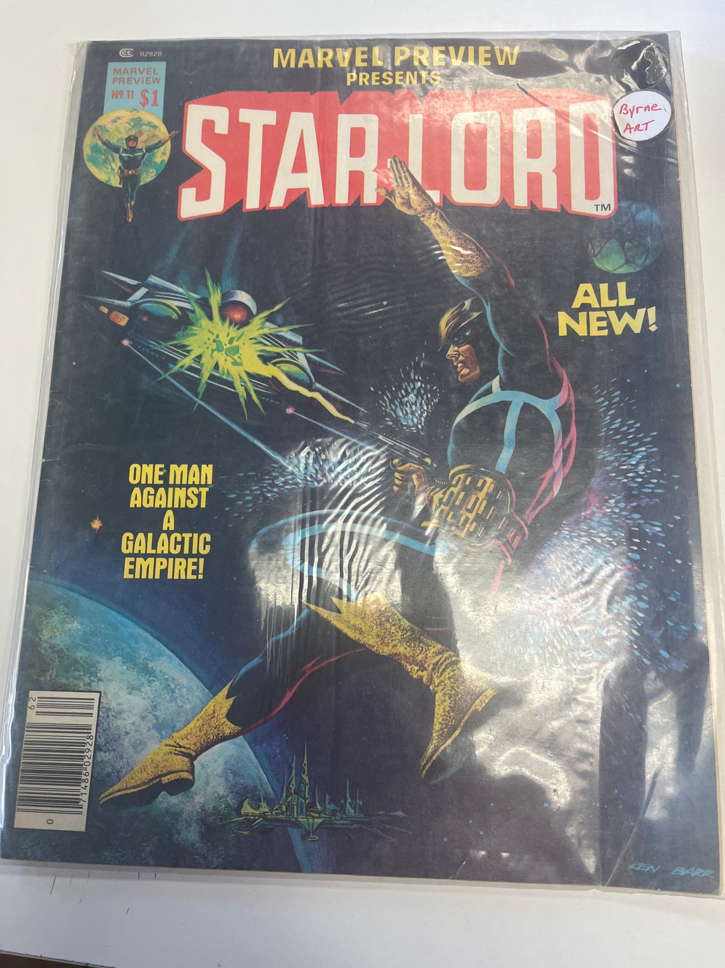 MARVEL PREVIEW STARLORD ONE MAN AGAINST A GALACTIC EMPIRE!