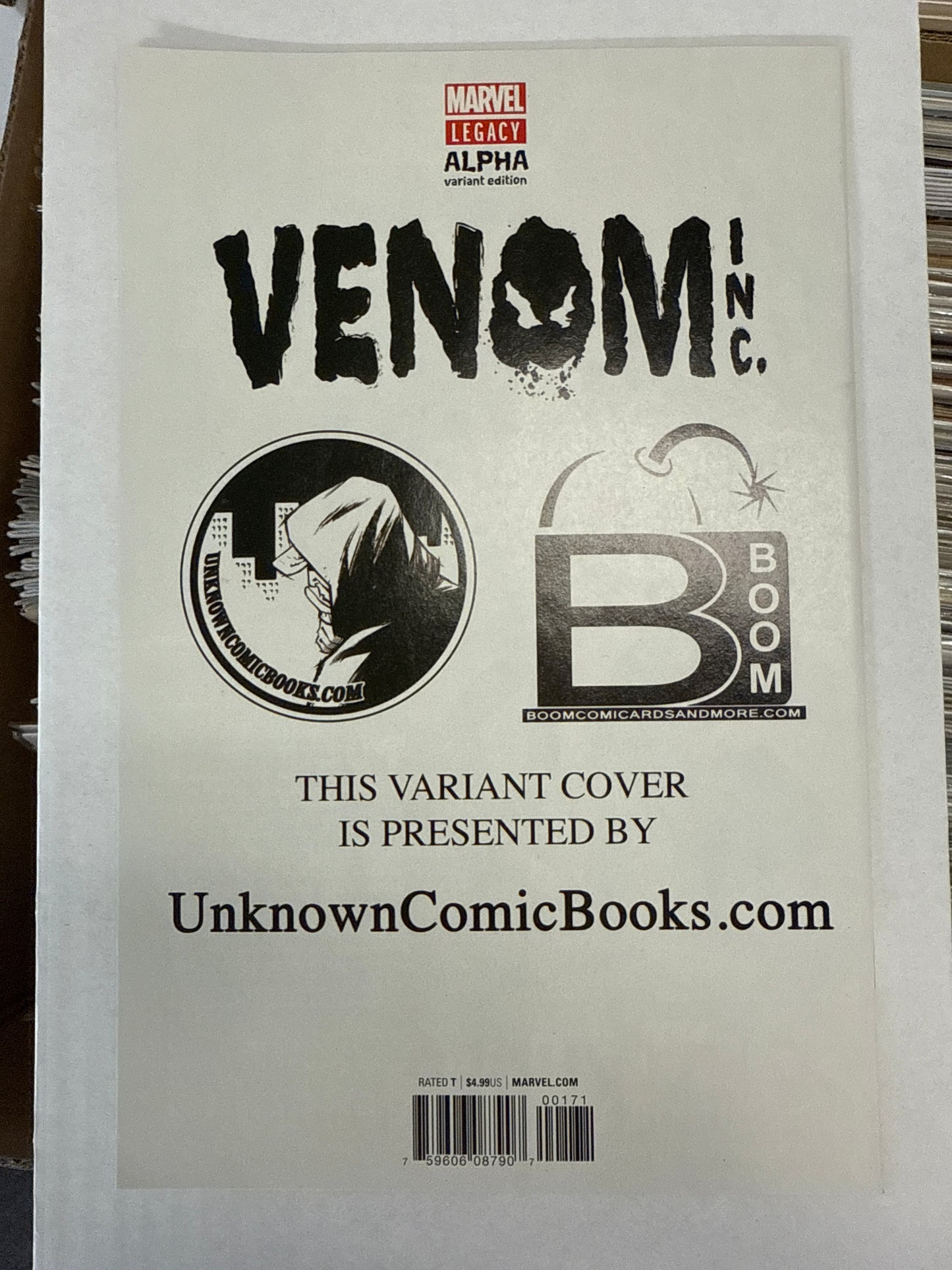MARVEL COMICS AMAZING SPIDER-MAN VENOM INC ALPHA #1 LEINIL YU VIRGIN VARIANT MARVEL COMICS