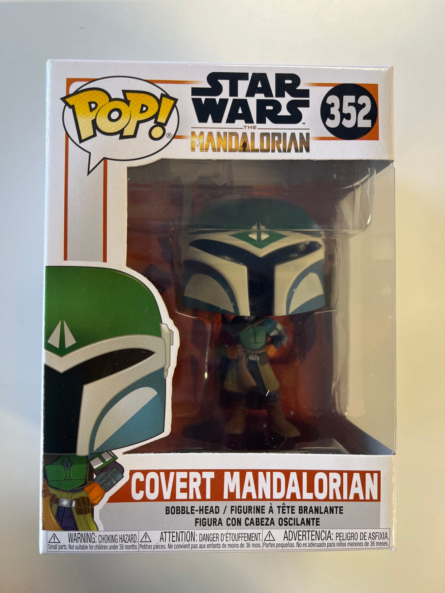 FUNKO POP STAR WARS #352 COVERT MANDALORIAN