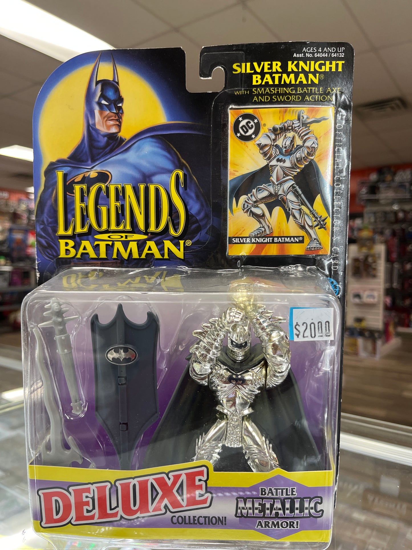 DC LEGENDS OF BATMAN SILVER KNIGHT BATMAN ACTION FIGURE