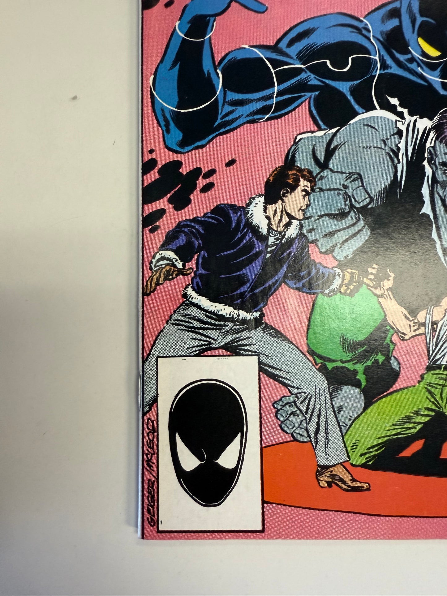 MARVEL COMICS INCREDIBLE HULK #328 silver 1986