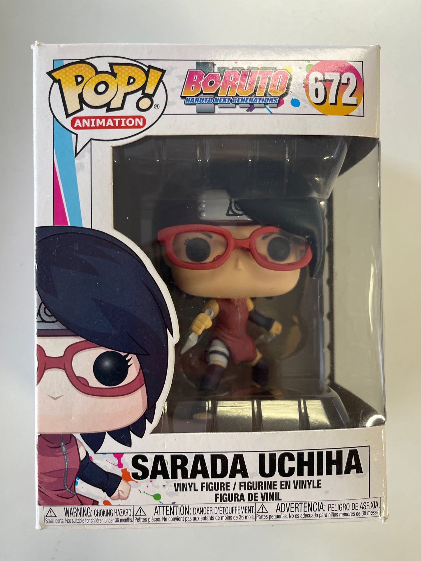 FUNKO POP ANIMATION BORUTO #672 SARADA UCHIHA