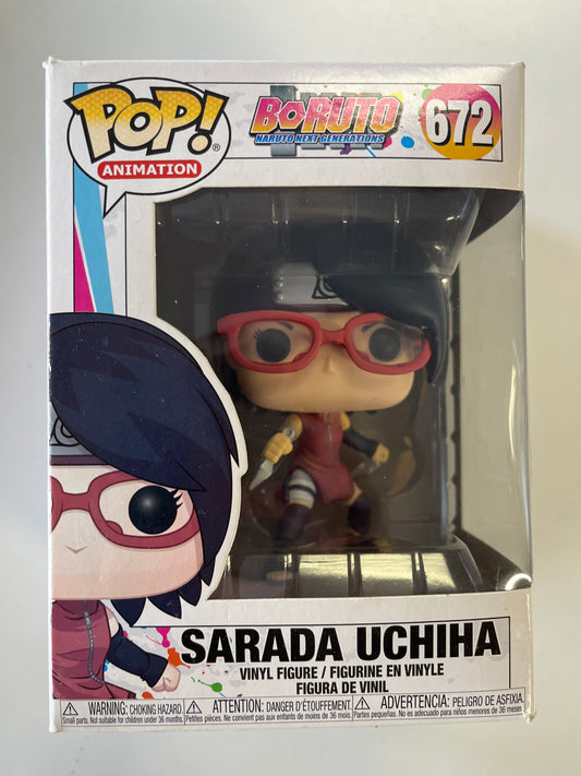 FUNKO POP ANIMATION BORUTO #672 SARADA UCHIHA
