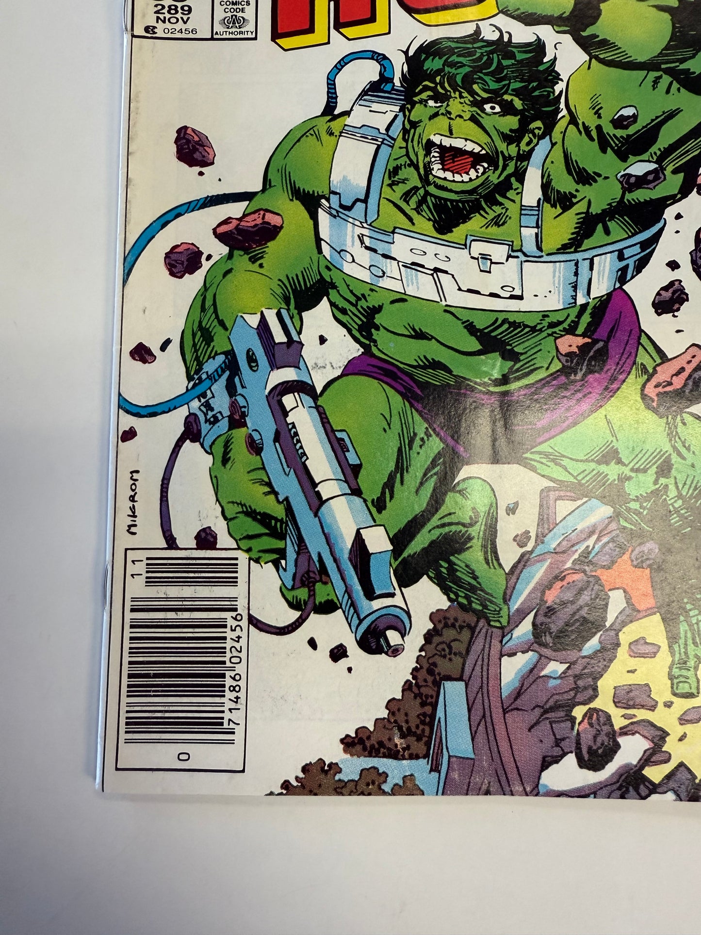 MARVEL COMICS THE INCREDIBLE HULK #289 1983 newstand FAIR
