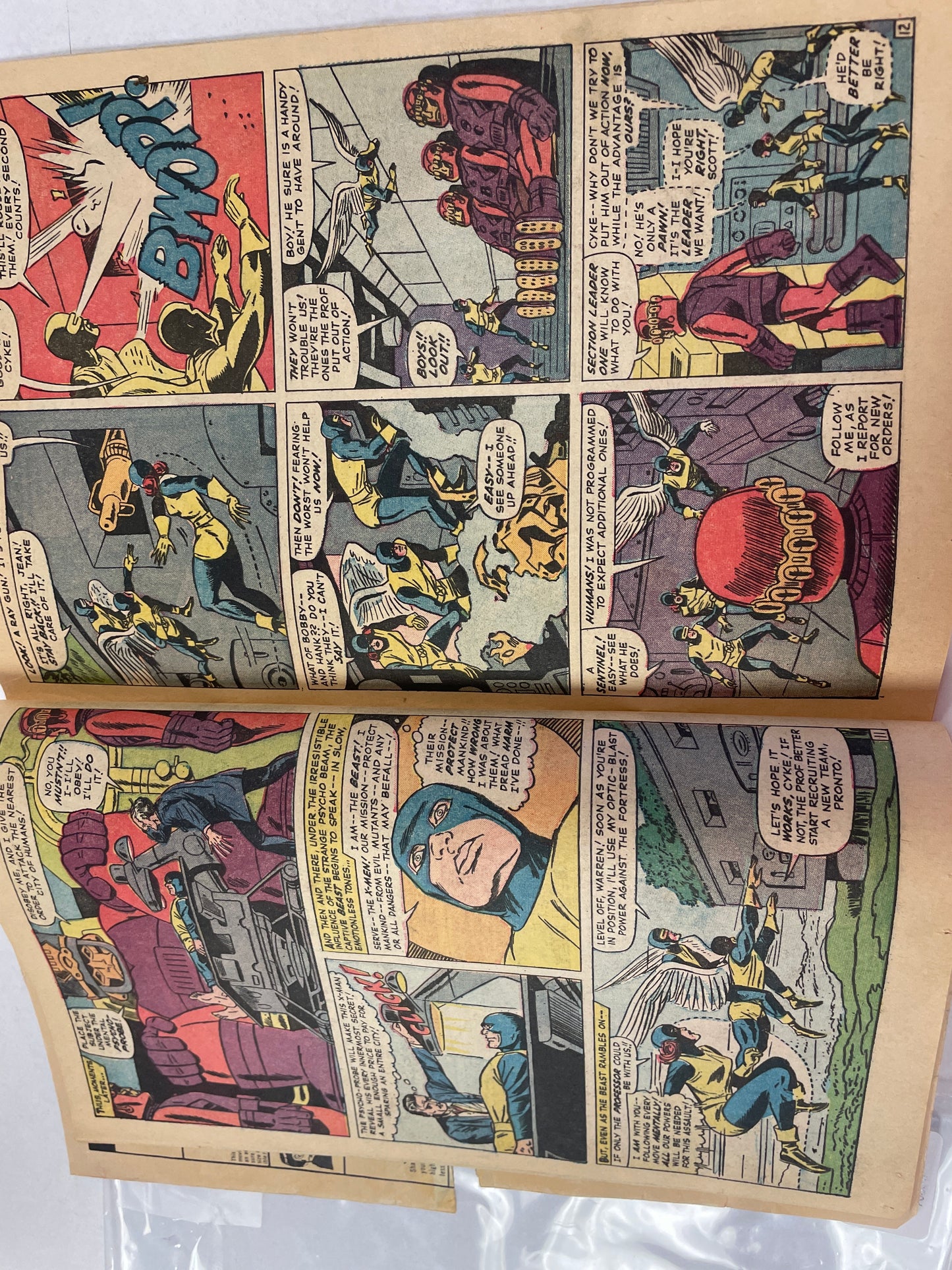 THE X-MEN #15 (1965, EARLY MARVEL SILVER AGE COMIC KEY!) 1st APPEARANCE OF MASTER MOLD! 2nd SENTINELS & BOLIVAR TRASK! GOOD+