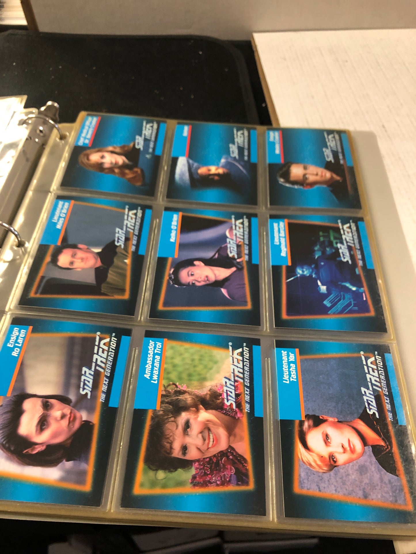 STAR TREK THE NEXT GENERATION TRADING CARDS 1-120