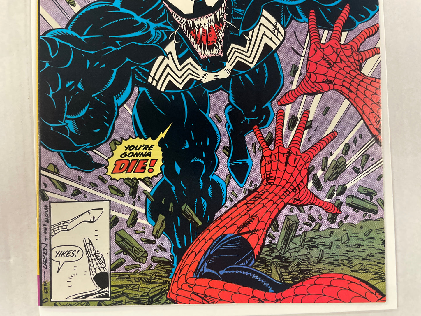 THE AMAZING SPIDER-MAN #332 (1st JAY LENO APPEARANCE! ERIK LARSEN VENOM COVER 1990) NM/MINT 💎 GEM!