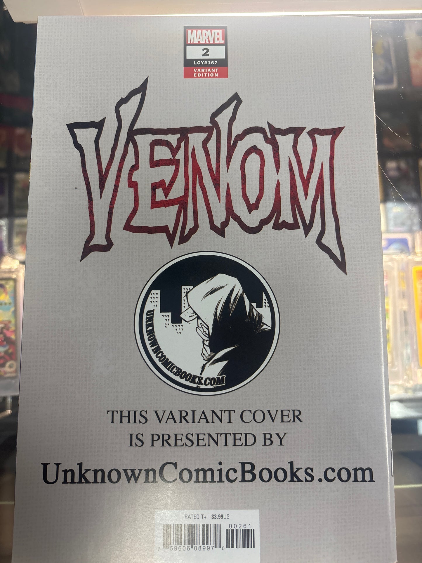 VENOM #2 KEY KNULL ISSUE TYLER KIRKHAM