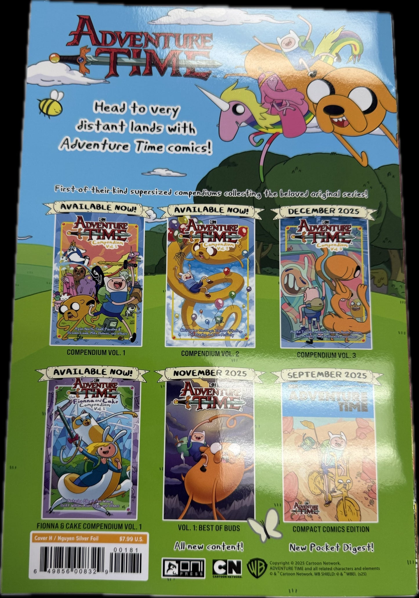 ADVENTURE TIME #1 VOL.2 CVR H SILVER FOIL VARIANT