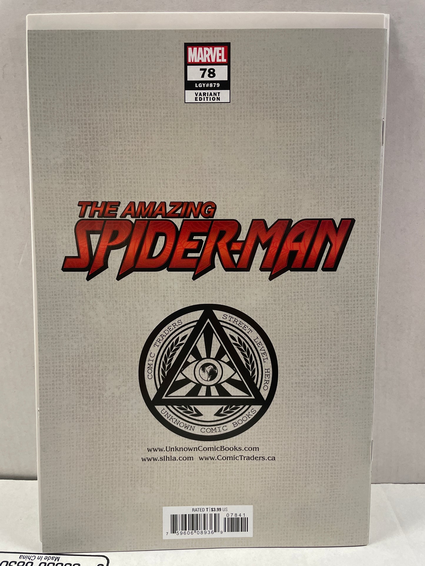 THE AMAZING SPIDER-MAN #78 NM+/MINT GEM! (2022 #879, DEL OTTO VIRGIN VARIANT VHTF!) CGC ME 💎