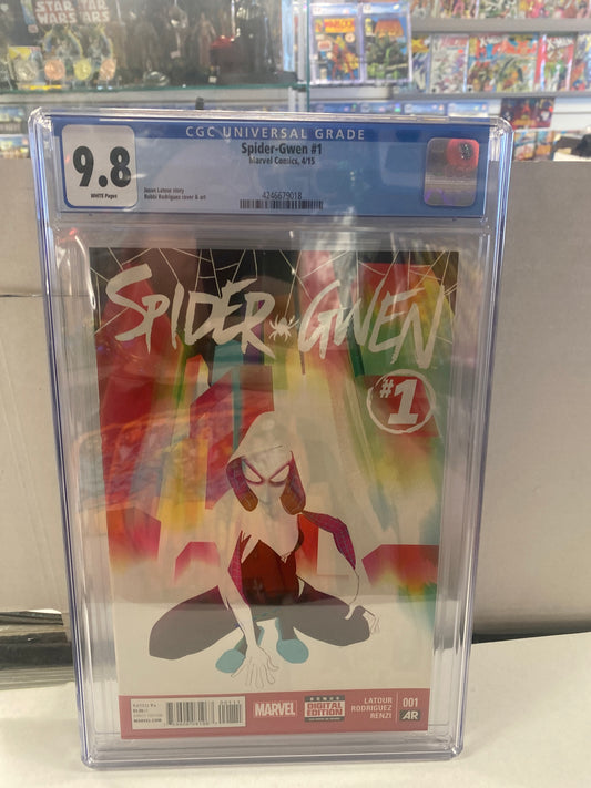 MARVEL COMICS SPIDER-GWEN #1 (2015) CGC 9.8 WP
