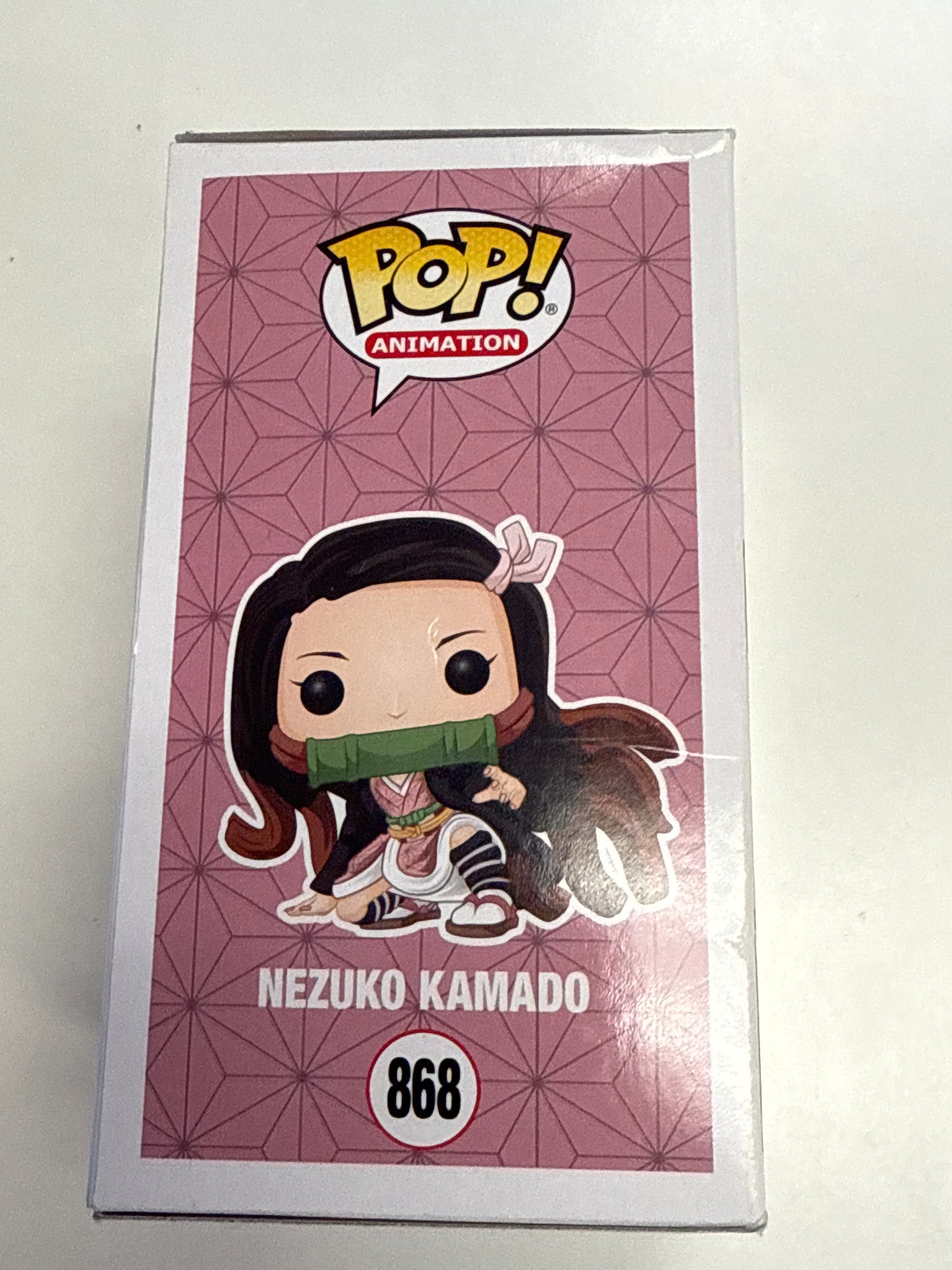 FUNKO POP ANIMATION DEMON SLAYER NEZUKO KAMADO 868 GOOD CONDITION IN BOX
