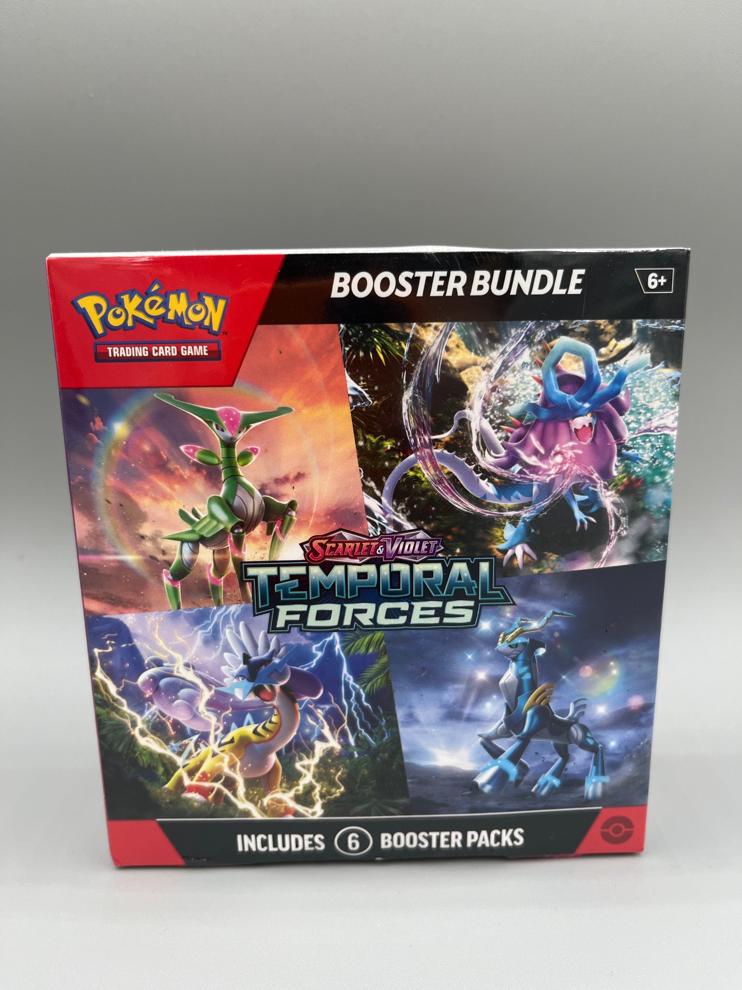 Pokémon trading card game Scarlet & Violet Temporal Forces Booster Bundle