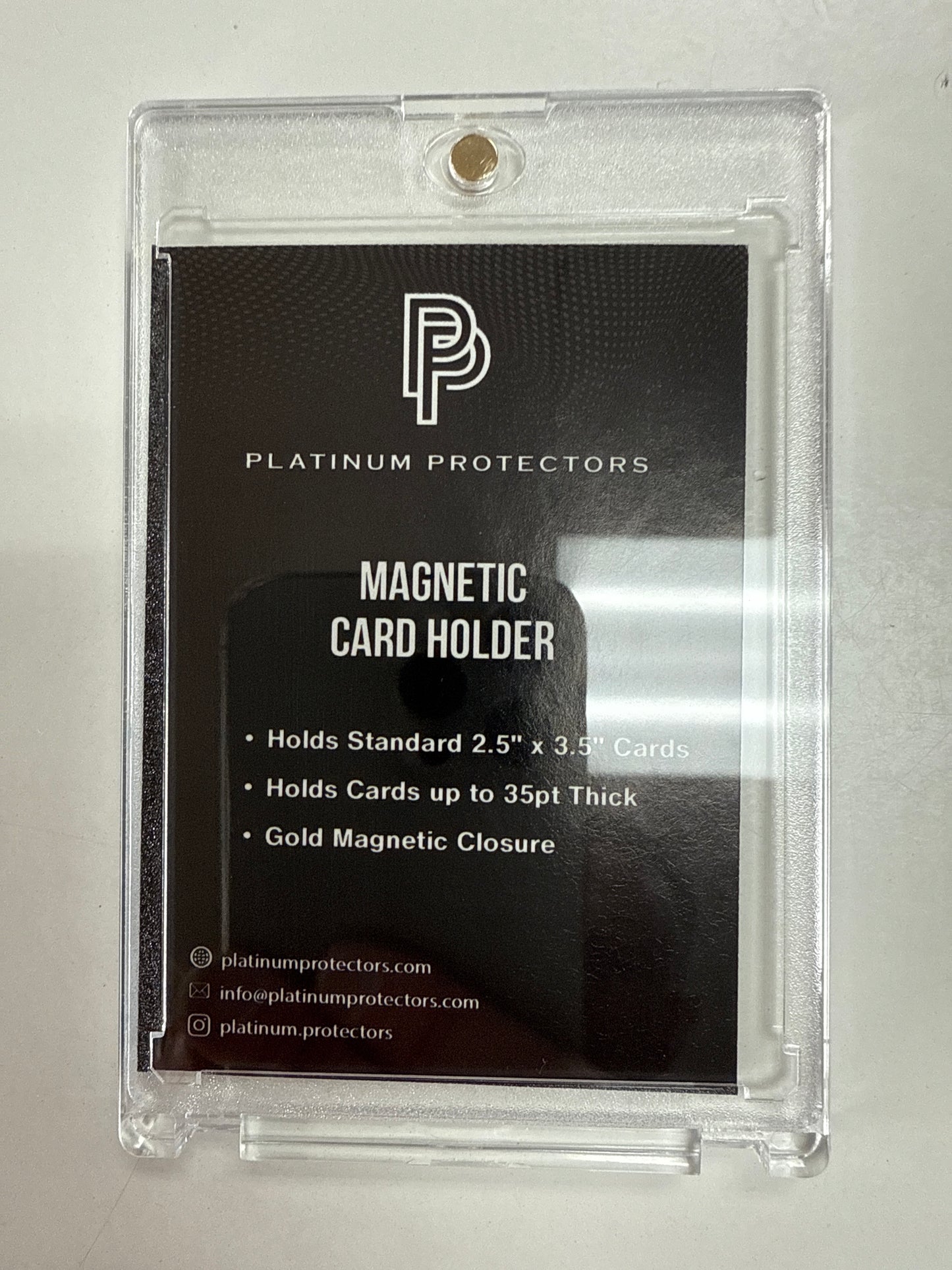 PLATINUM PROTECTOR MAGNETIC CARD HOLDER