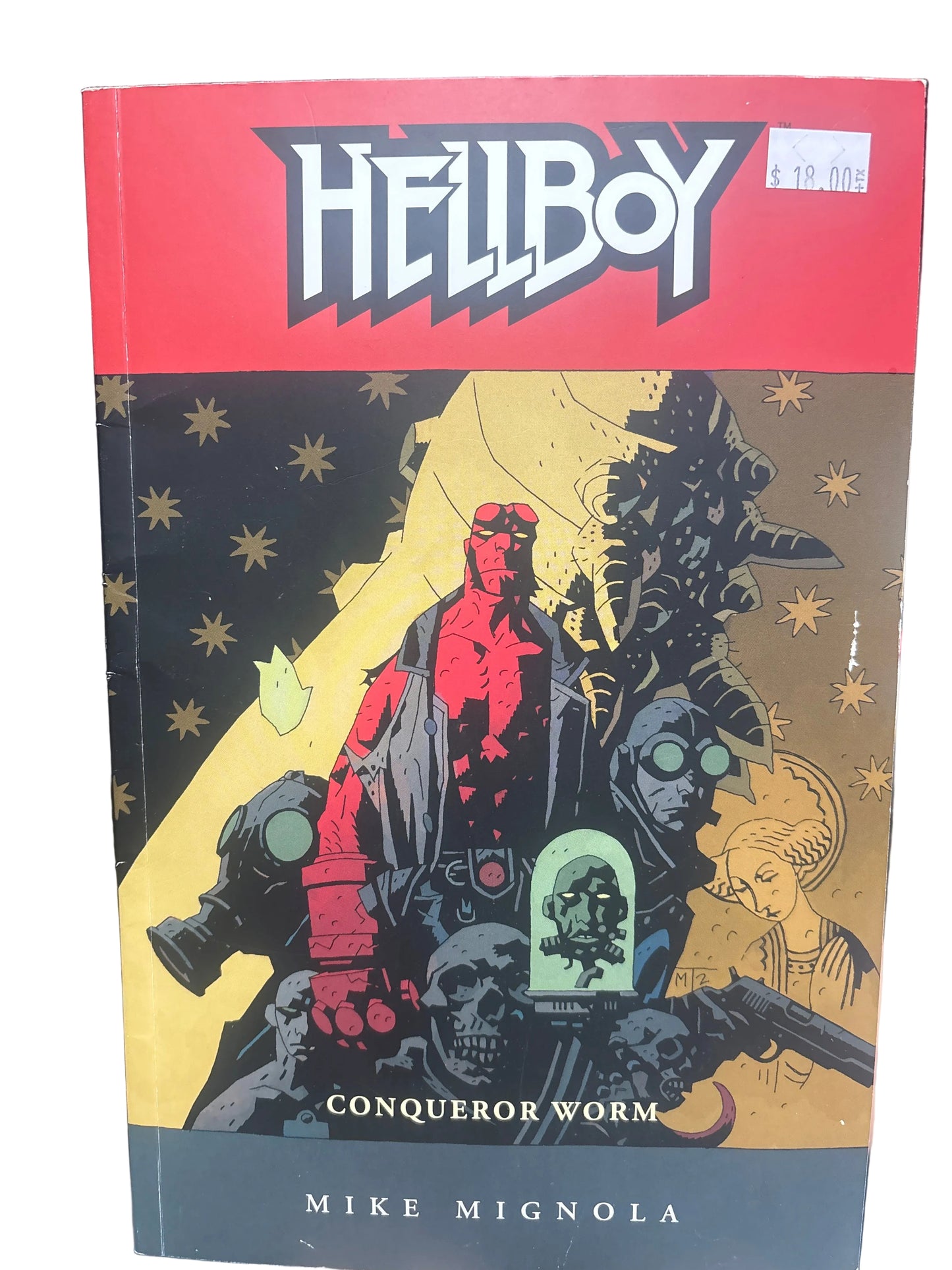 DARK HORSE BOOKS HELLBOY CONQUEROR WORM TP
