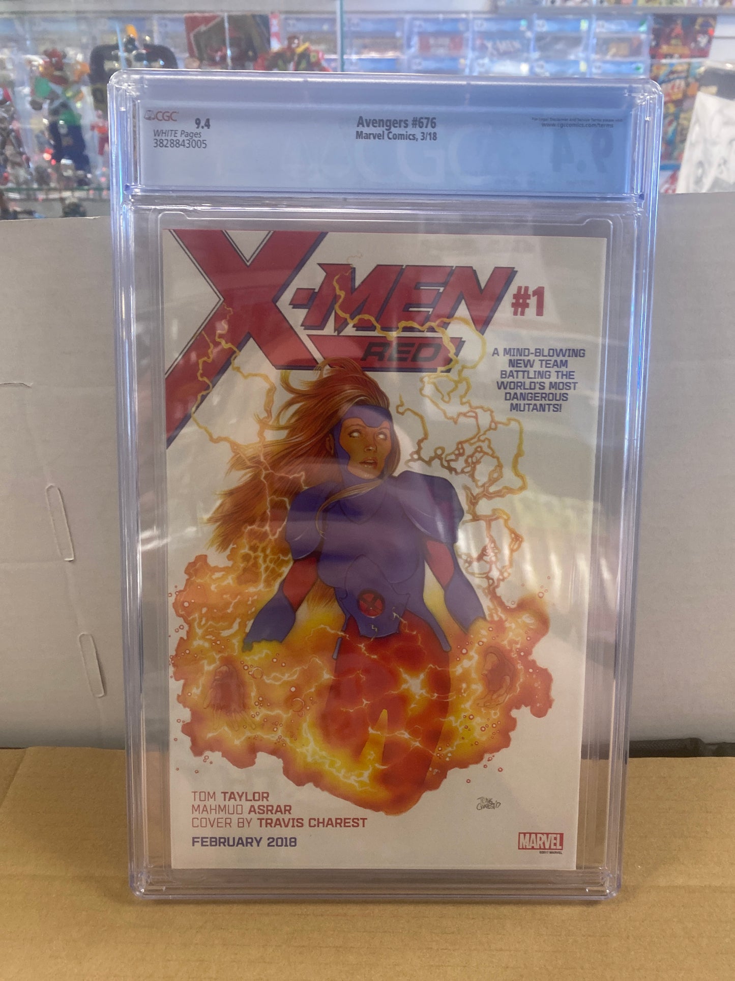 MARVEL COMICS AVENGERS #676 (2018) CGC 9.4 WP