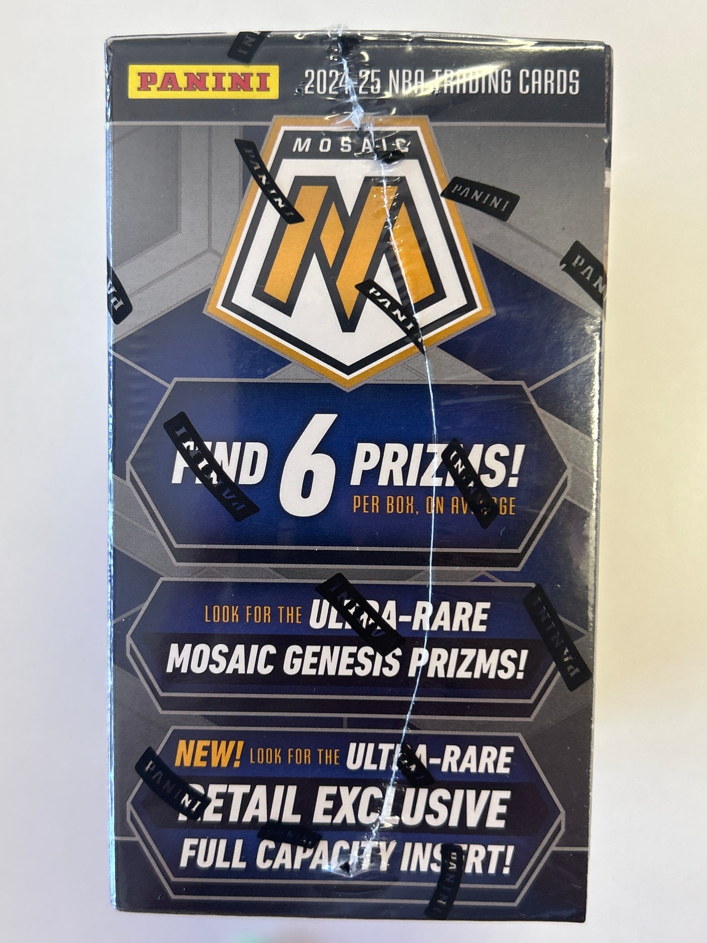 2024-25 NBA MOSAIC BASKETBALL PANINI 6 CARDS PER TRADING CARD PACK 6 PACK BOX SEALED