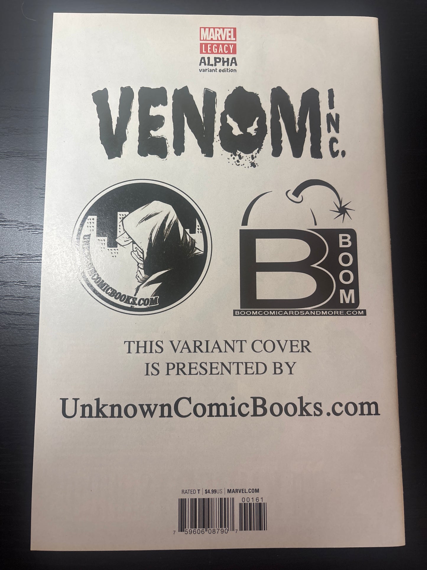 MARVEL AMAZING SPIDER-MAN VENOM INC ALPHA #1