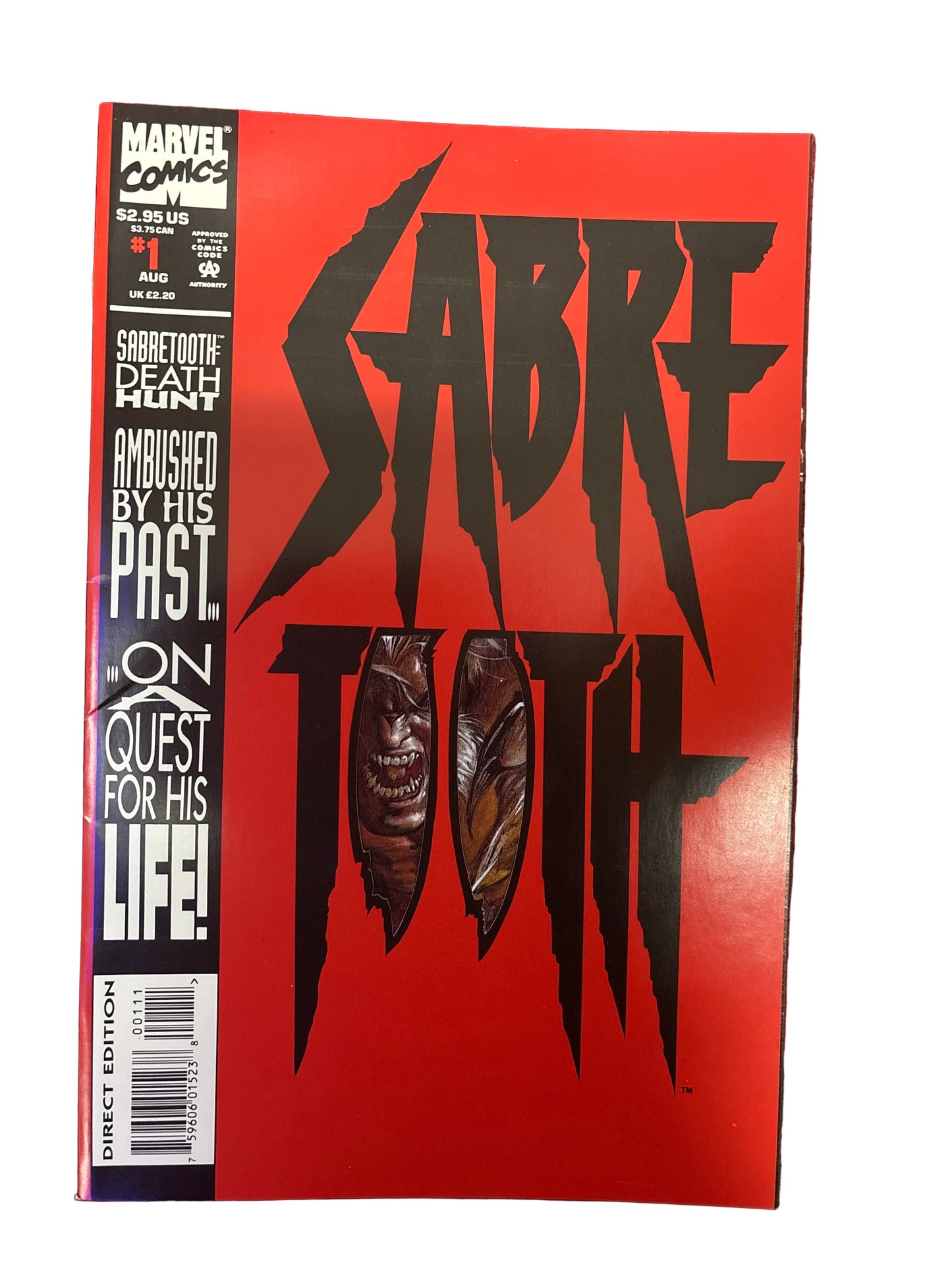 MARVEL COMICS SABRE TOOTH #1