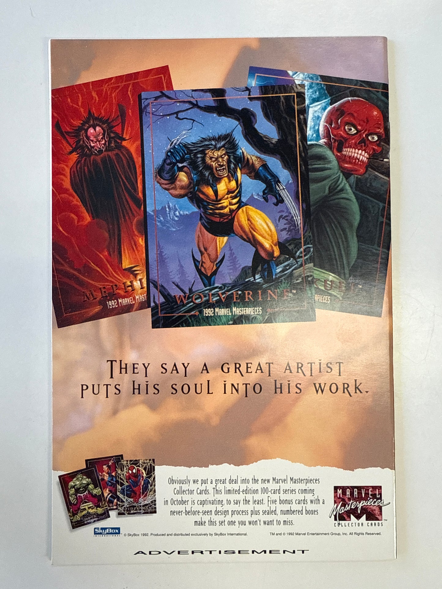 MARVEL COMICS SPIDER-MAN 2099 #1 FOIL COVER