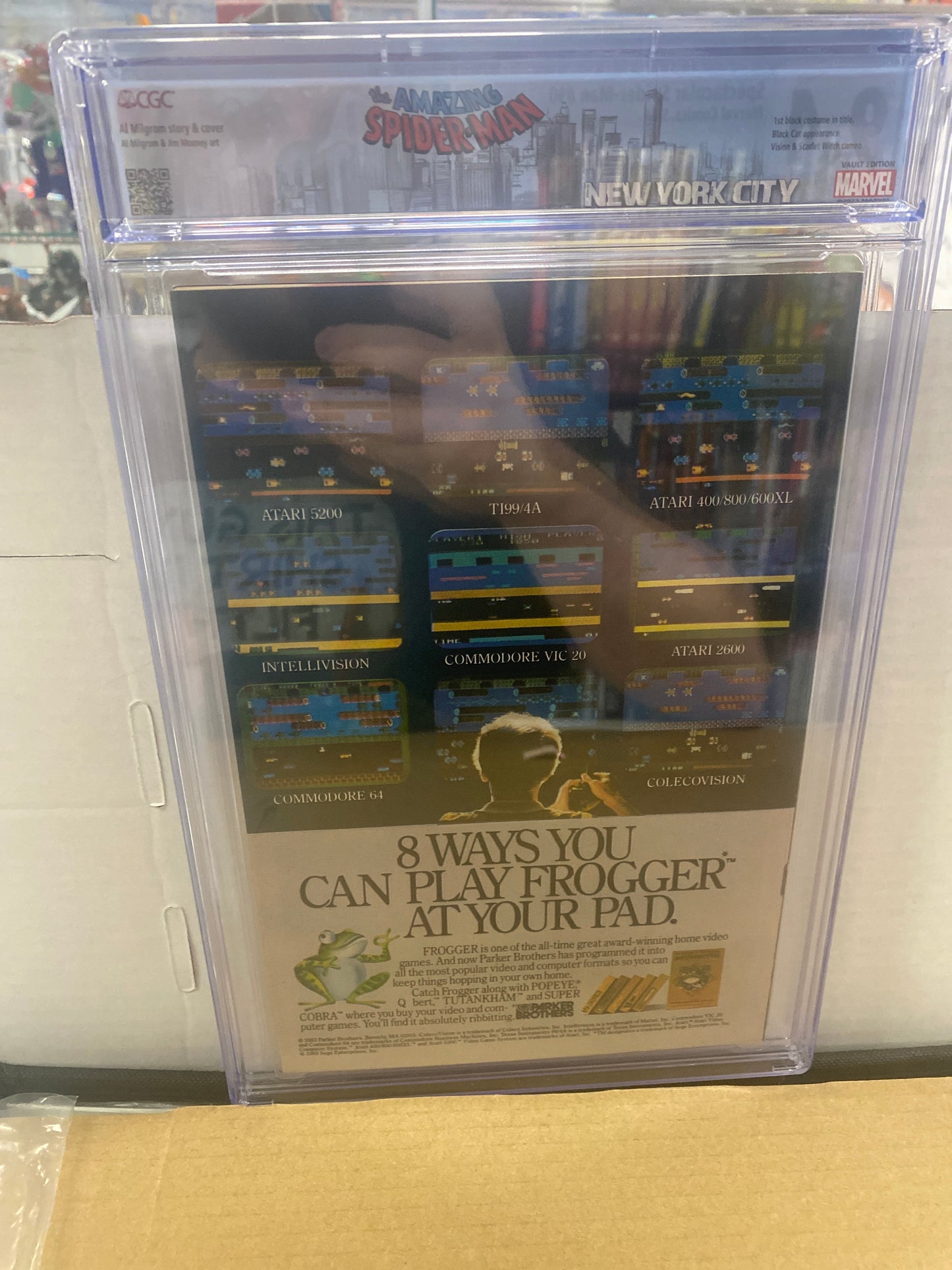 MARVEL COMICS SPECTACULAR SPIDER-MAN #90 (1984) NEWSSTAND EDITION CGC 9.4 WP