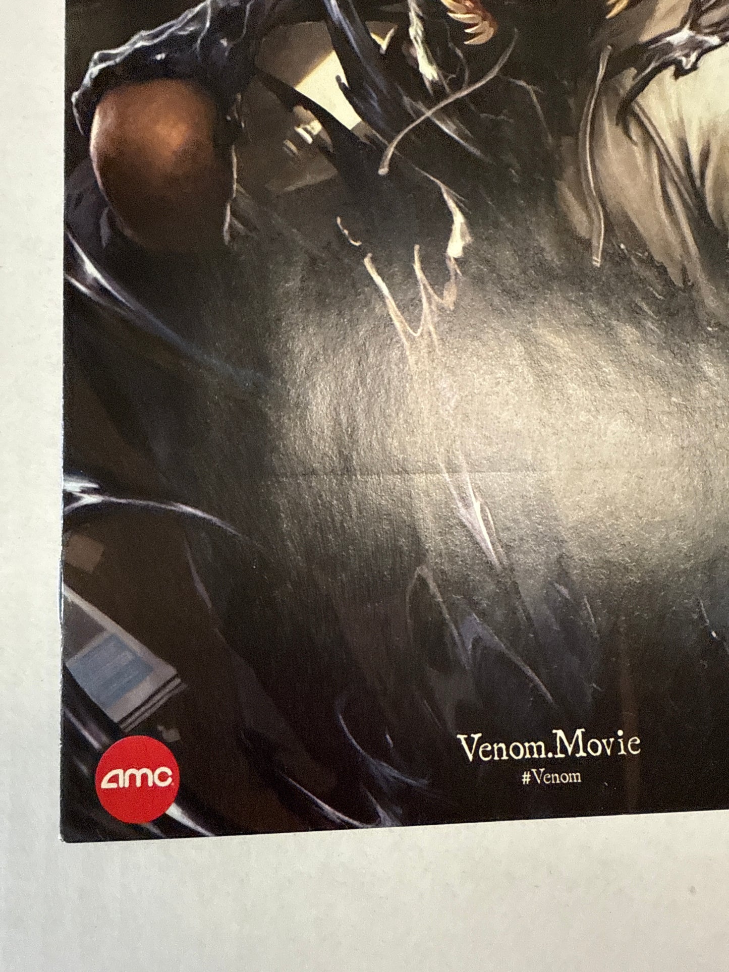 MARVEL COMICS VENOM CUSTOM EDITION EXCLUSIVE OFFICIAL MOVIE COLLECTABLE AMC