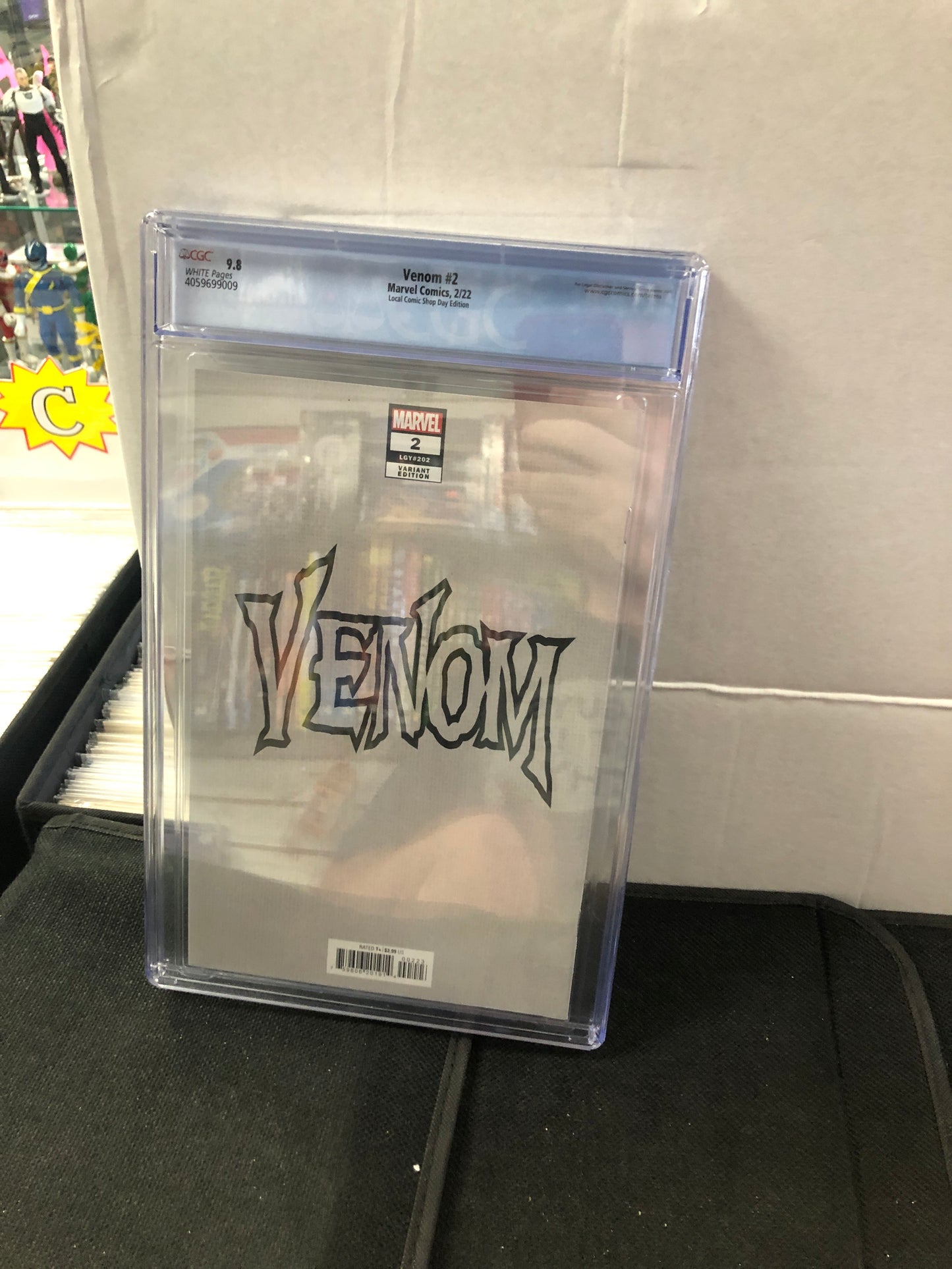 MARVEL COMICS VENOM #2 (2022) LOCAL COMIC SHOP DAY EDITION CGC 9.8 WP