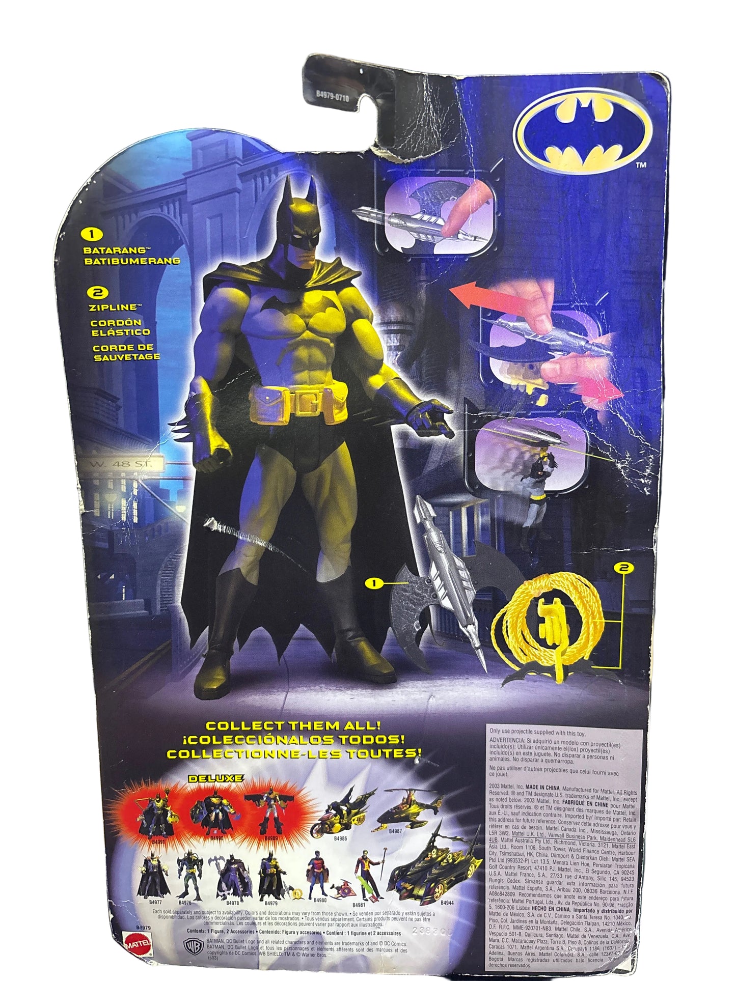DC MATTEL BATMAN ACTION FIGURES BATMAN